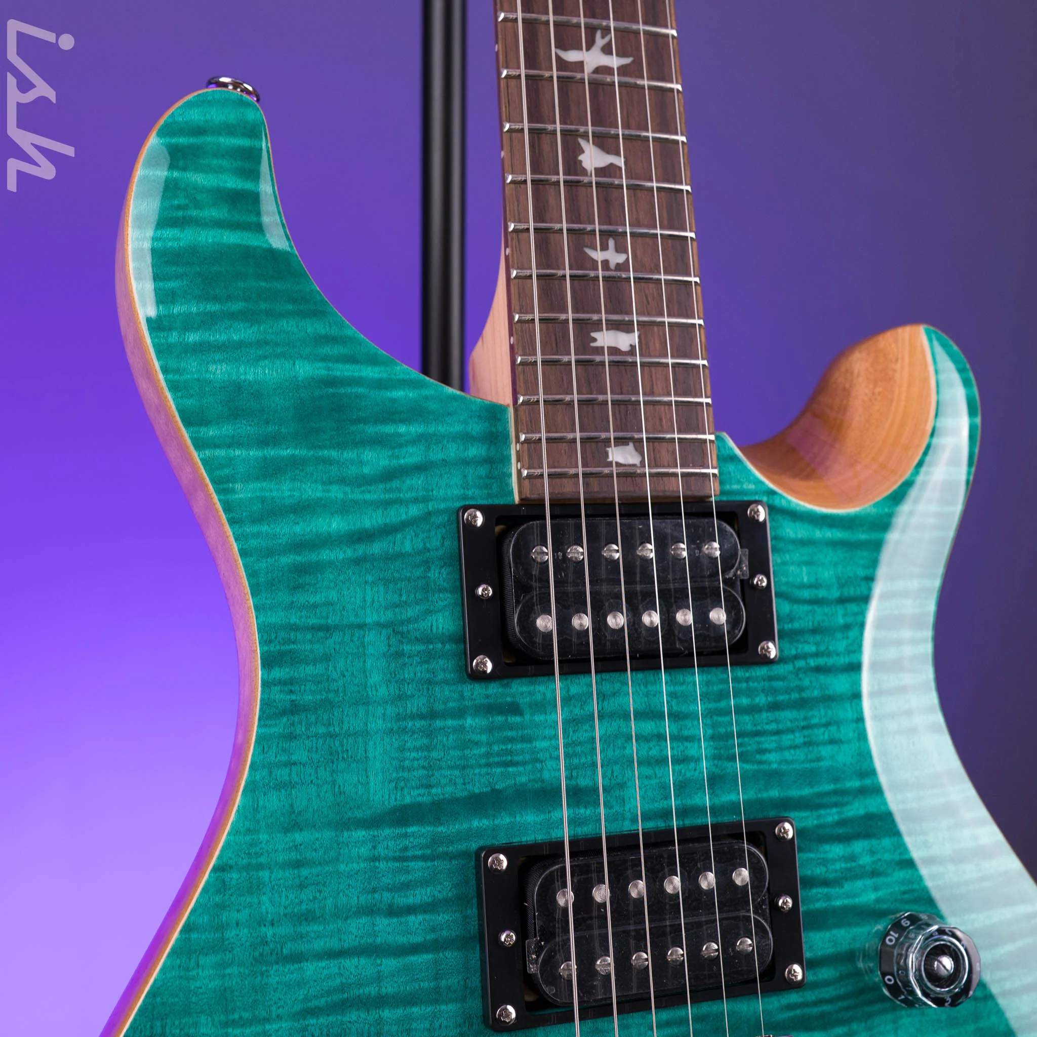 PRS SE Custom 24-08 Turquoise - Image 4
