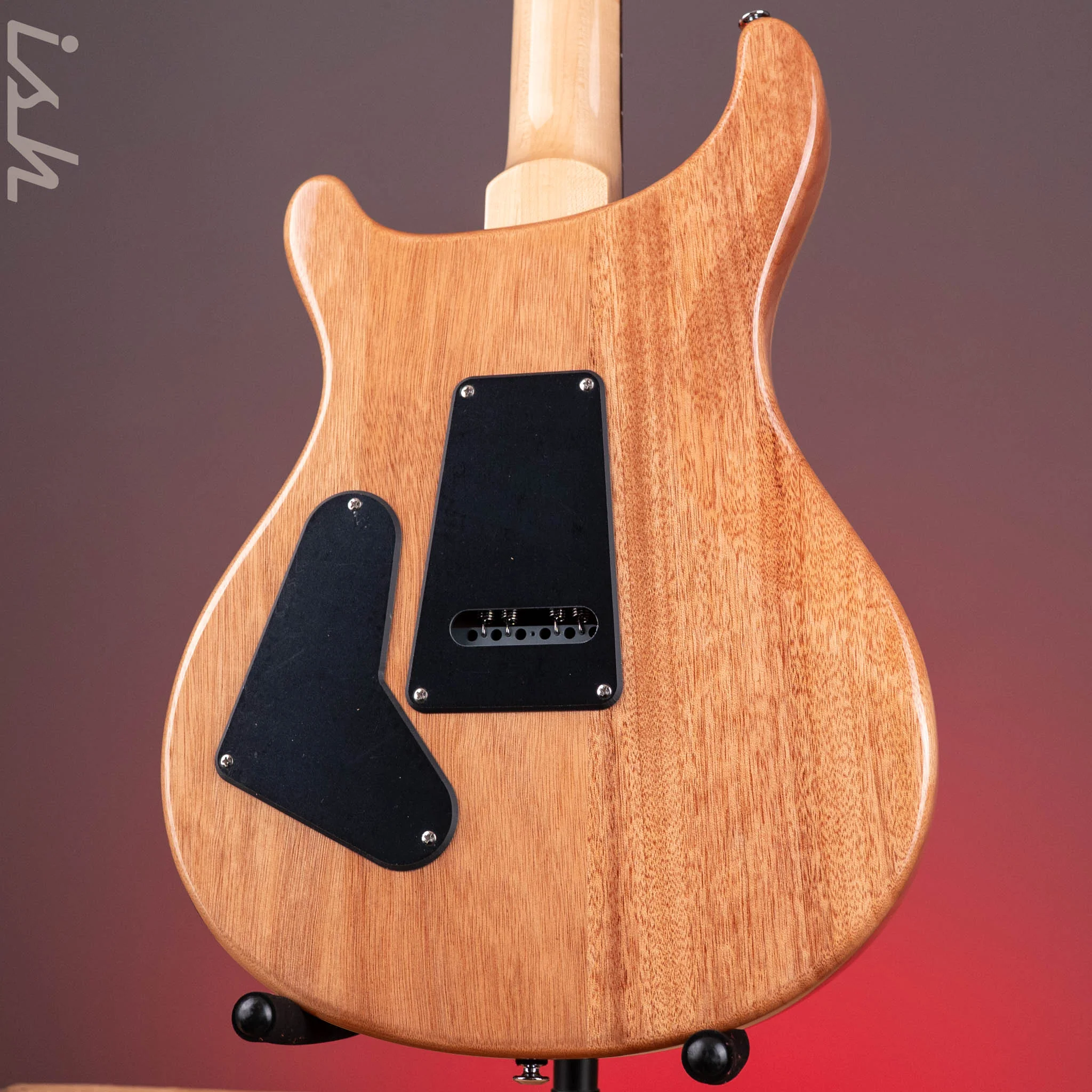 PRS SE Custom 24 Blue Matteo Natural Back - Image 9