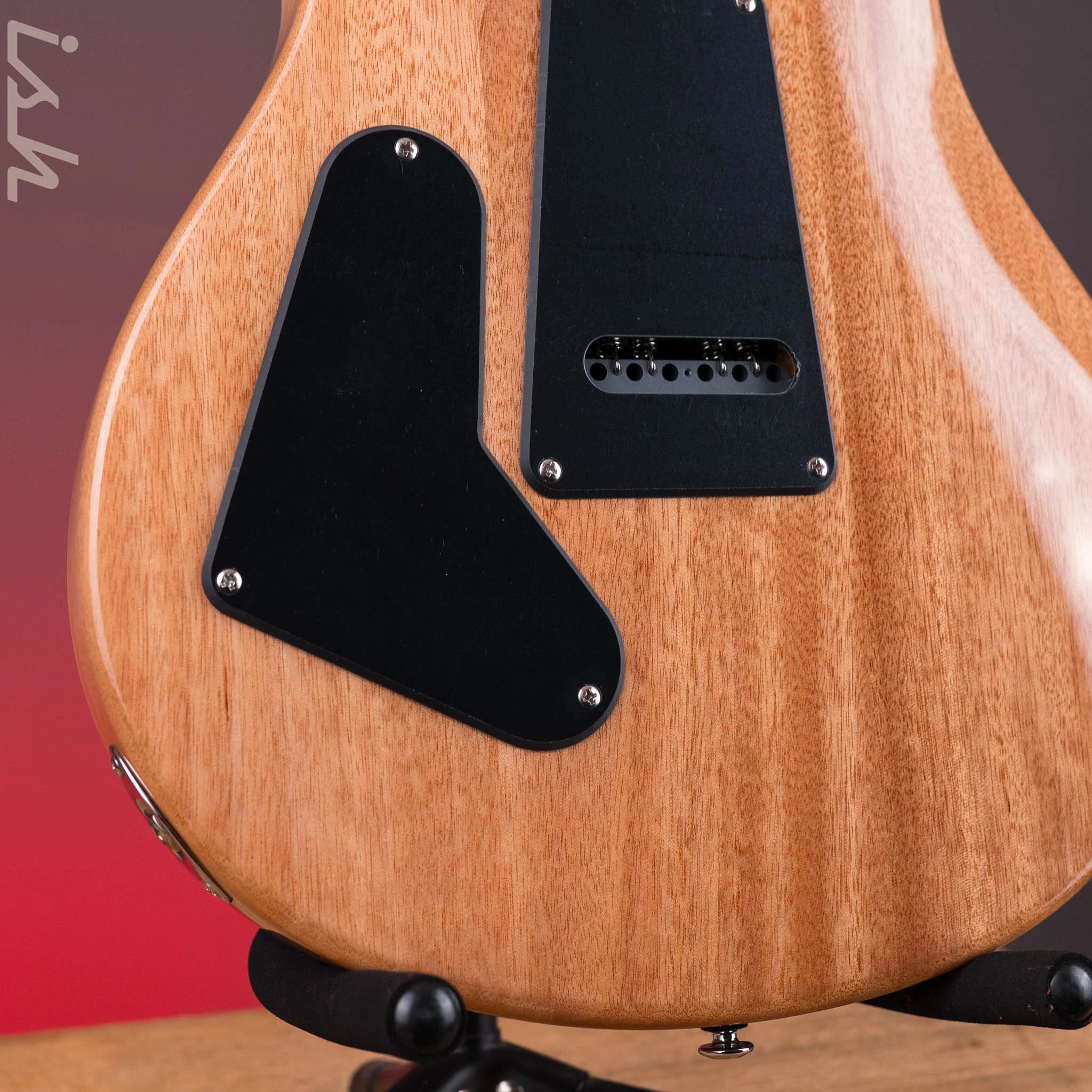 PRS SE Custom 24 Blue Matteo Natural Back - Image 10
