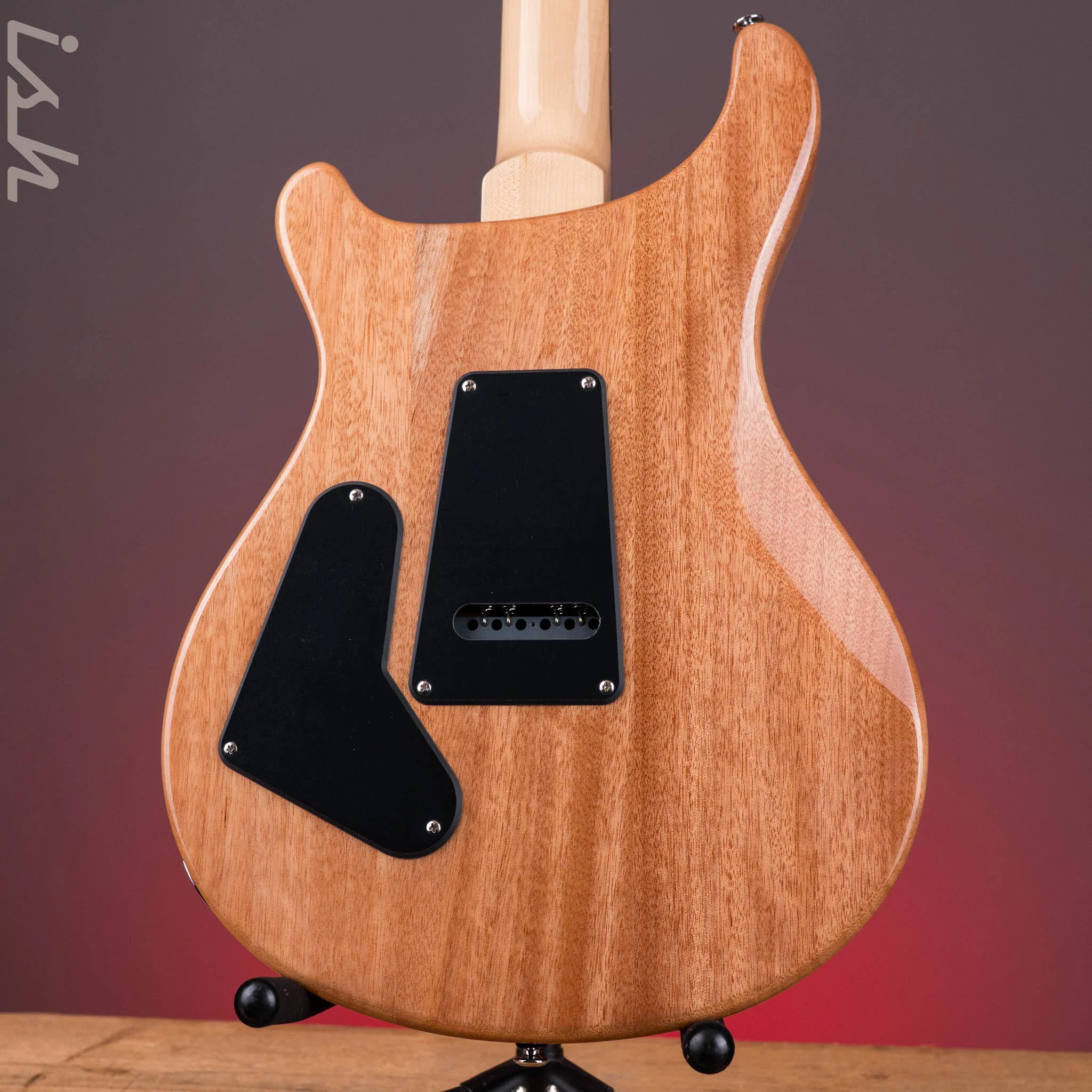 PRS SE Custom 24 Blue Matteo Natural Back - Image 8
