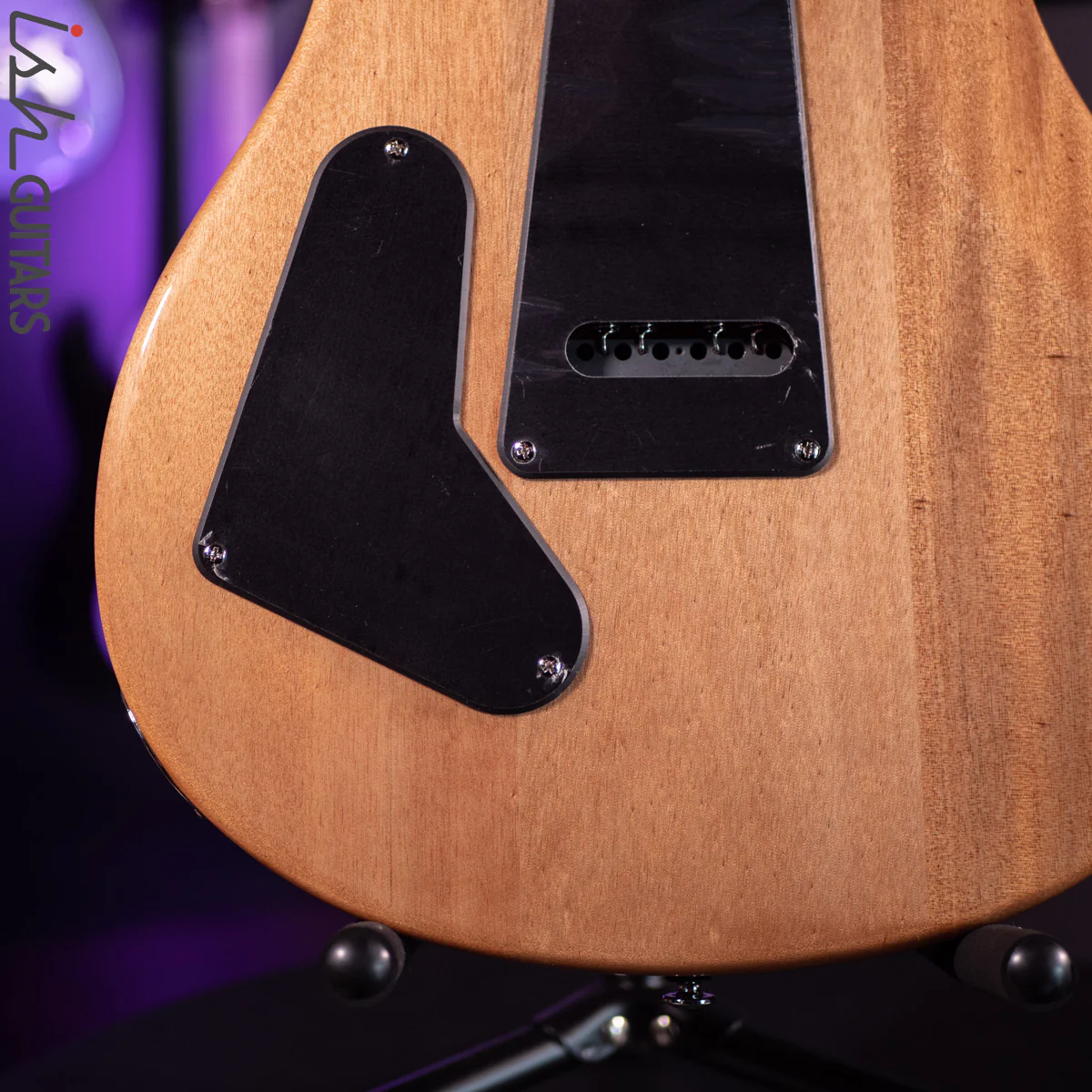 PRS SE Custom 24 Bonnie Pink Natural Back - Image 10