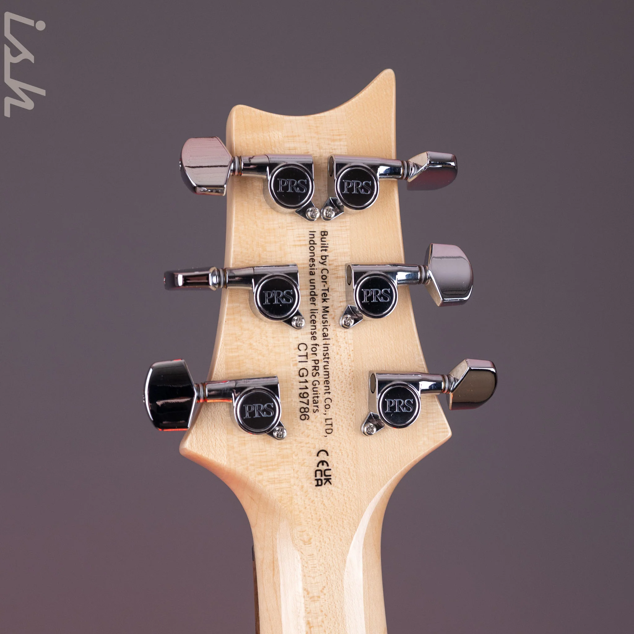 PRS SE Custom 24 Burled Ash Limited Edition Lake Blue - Image 11