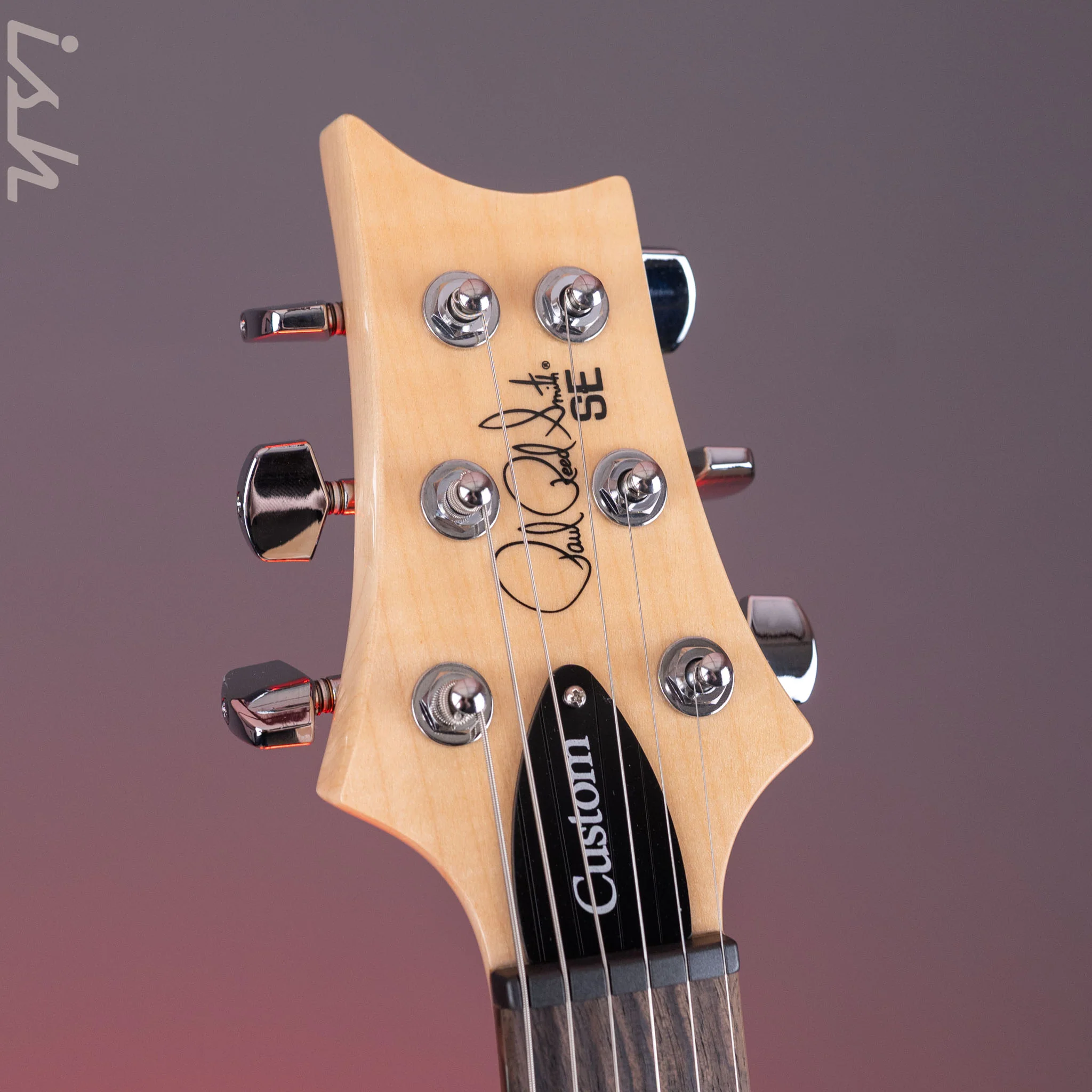 PRS SE Custom 24 Burled Ash Limited Edition Lake Blue - Image 6