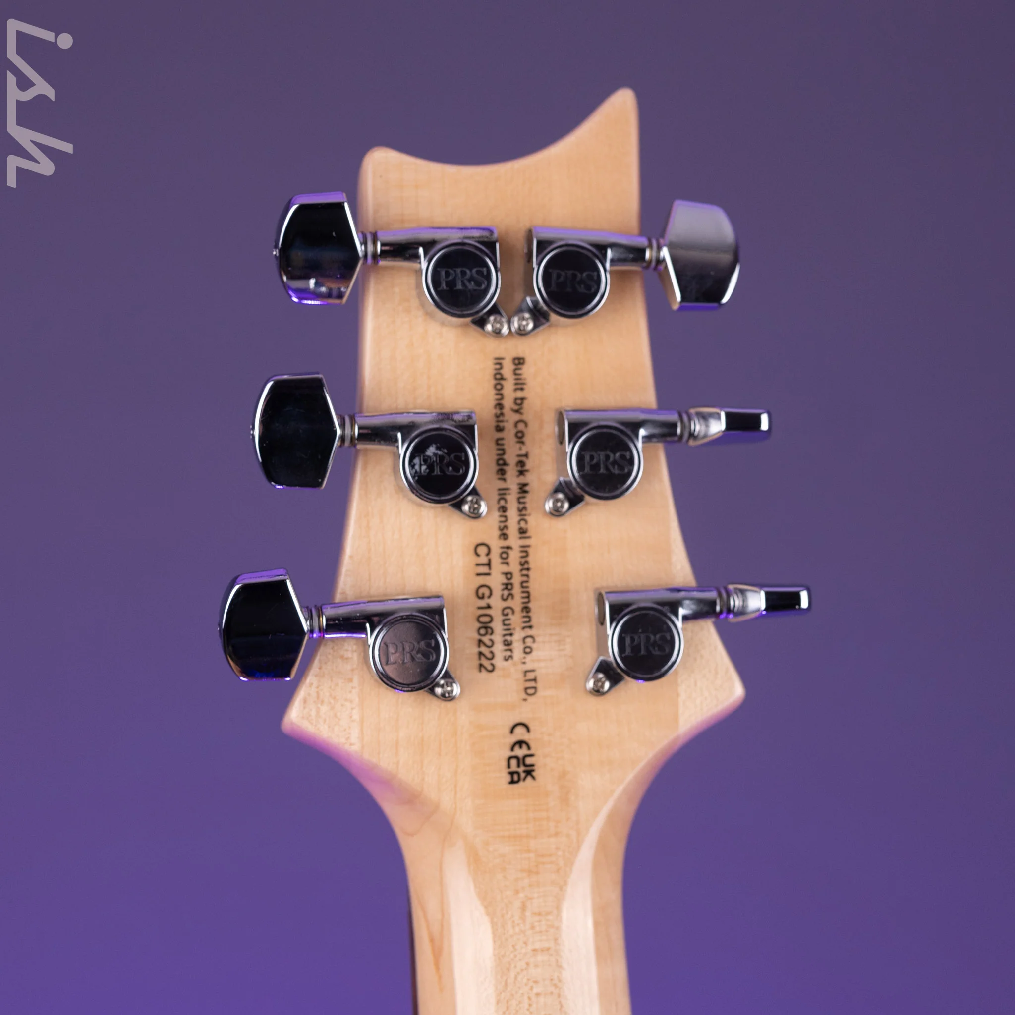 PRS SE Custom 24 Burled Ash Limited Edition Natural - Image 11