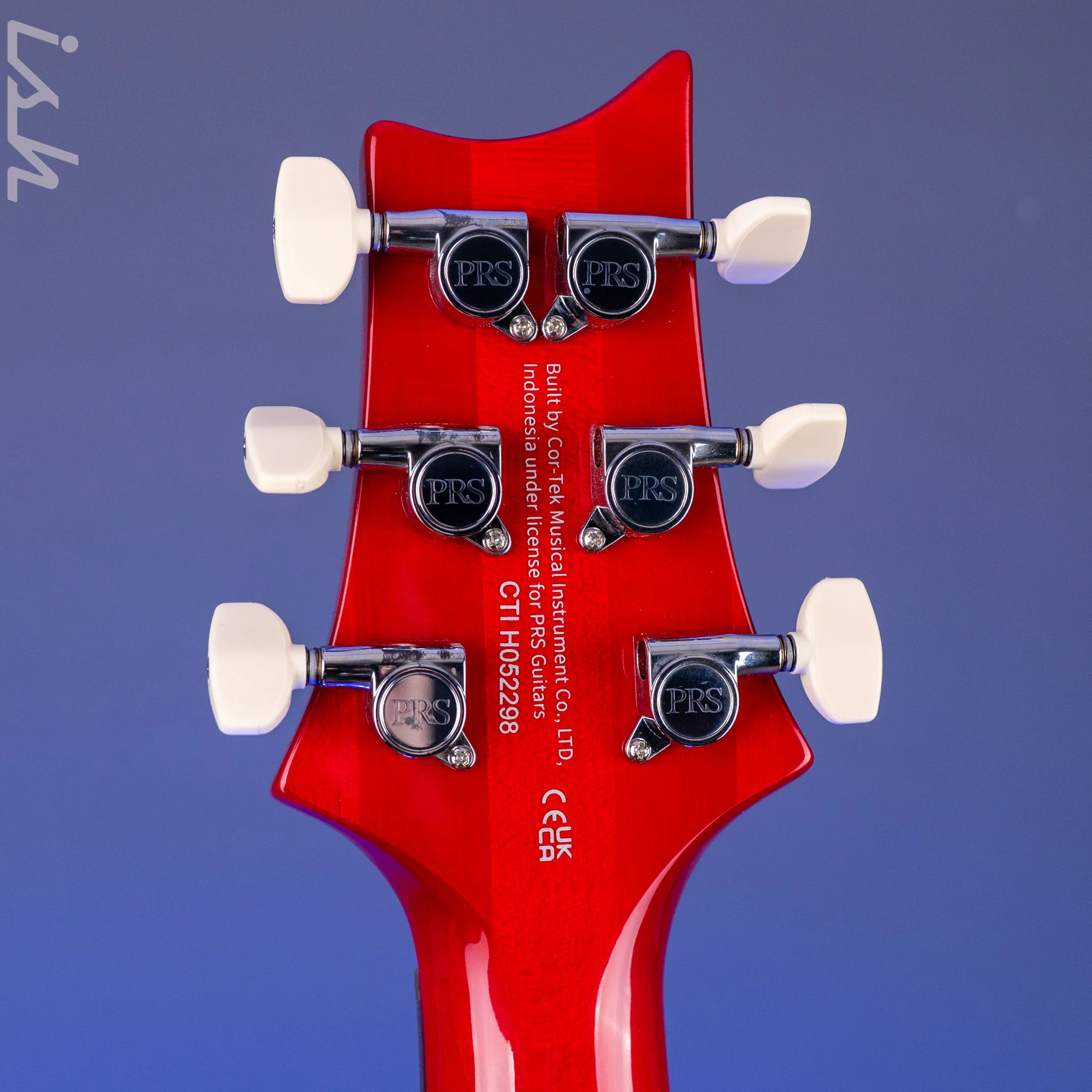 PRS SE Custom 24 Charcoal Cherry Burst - Image 11