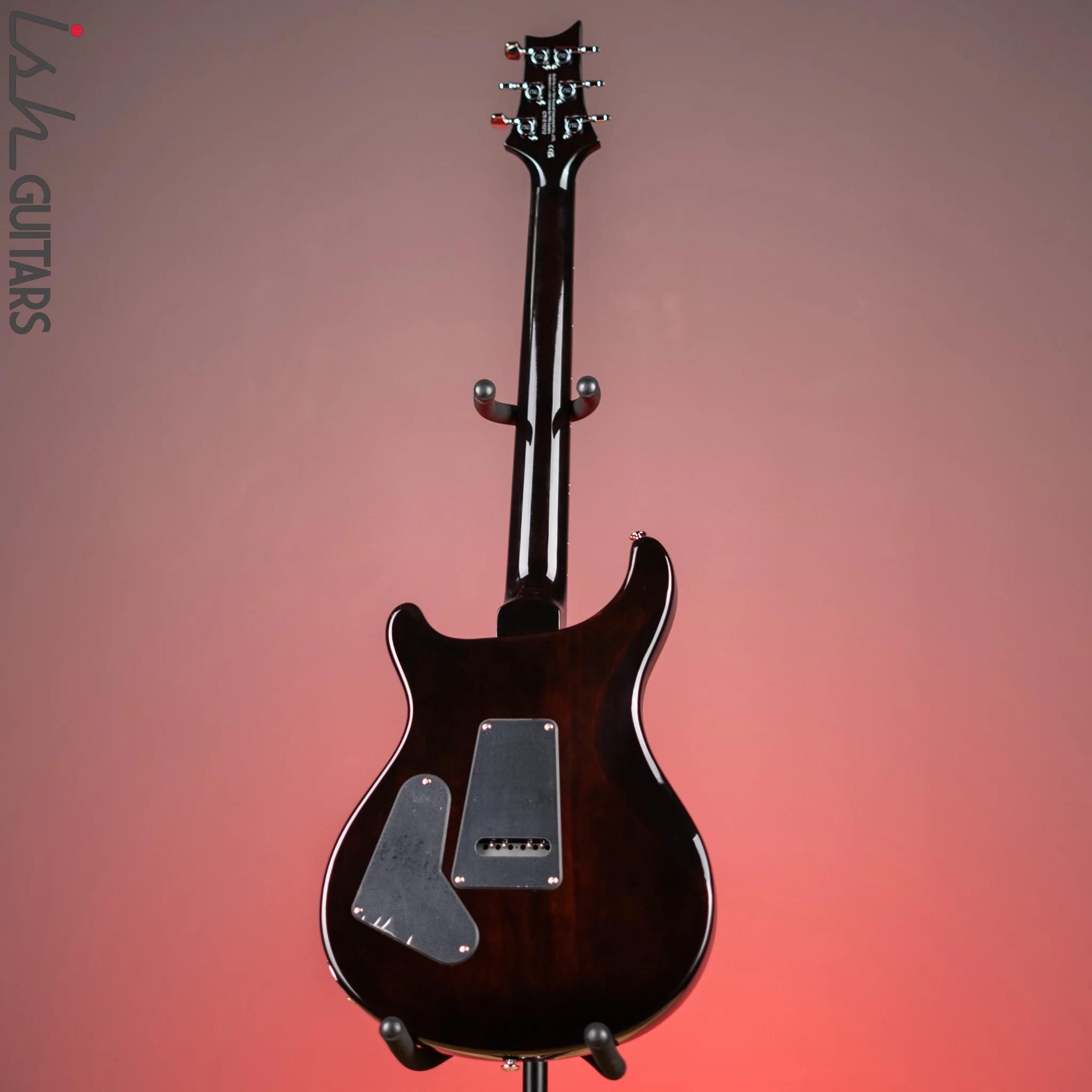 PRS SE Custom 24 Electric Guitar Black Gold - Image 7