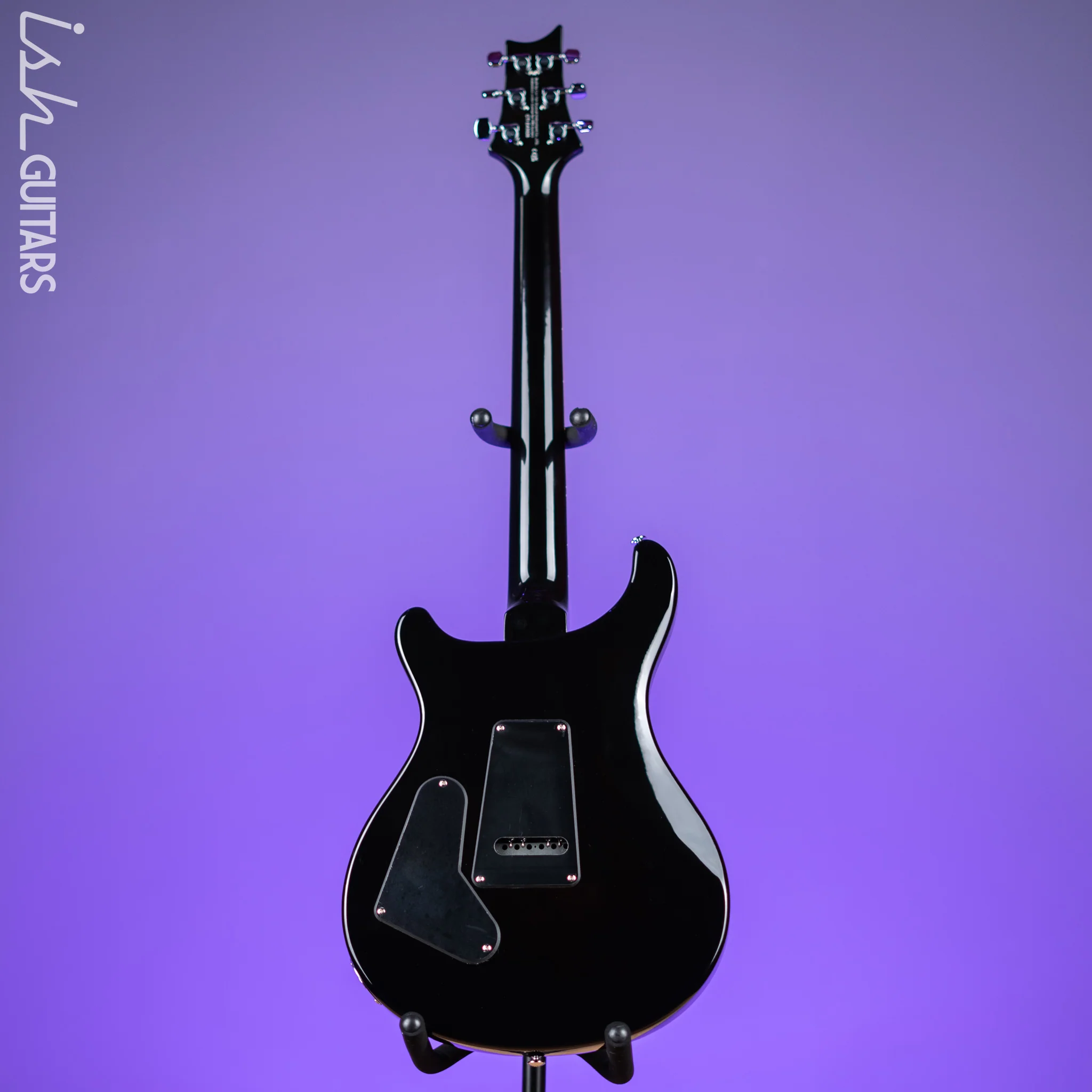 PRS SE Custom 24 Electric Guitar Black Gold - Image 6