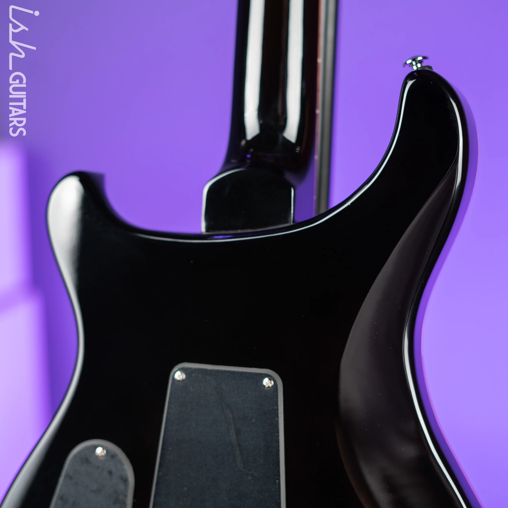 PRS SE Custom 24 Electric Guitar Black Gold - Image 8