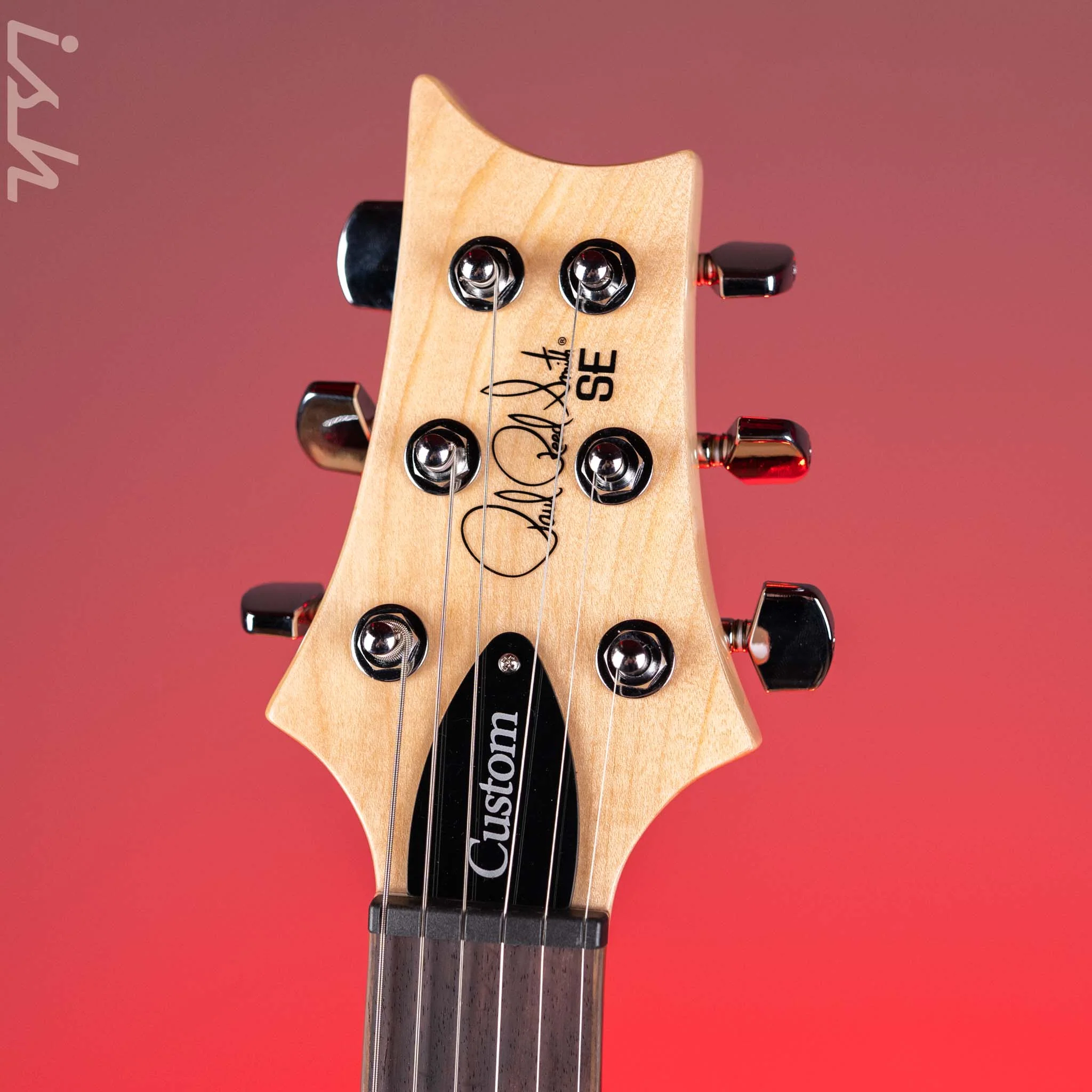 PRS SE Custom 24 Electric Guitar Blue Fade Demo - Image 5