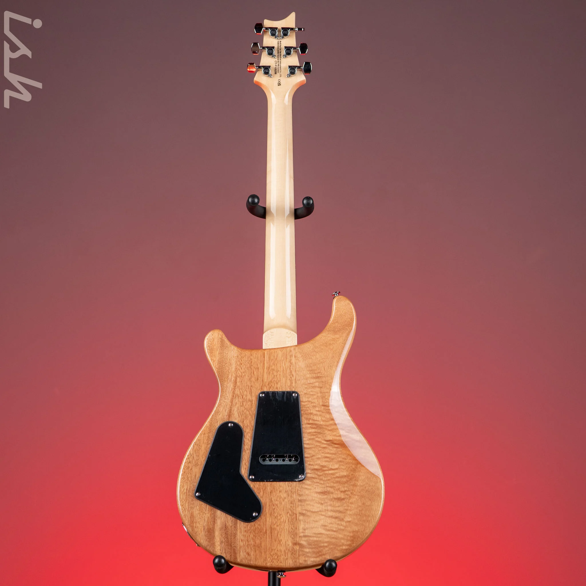 PRS SE Custom 24 Electric Guitar Blue Fade Demo - Image 6