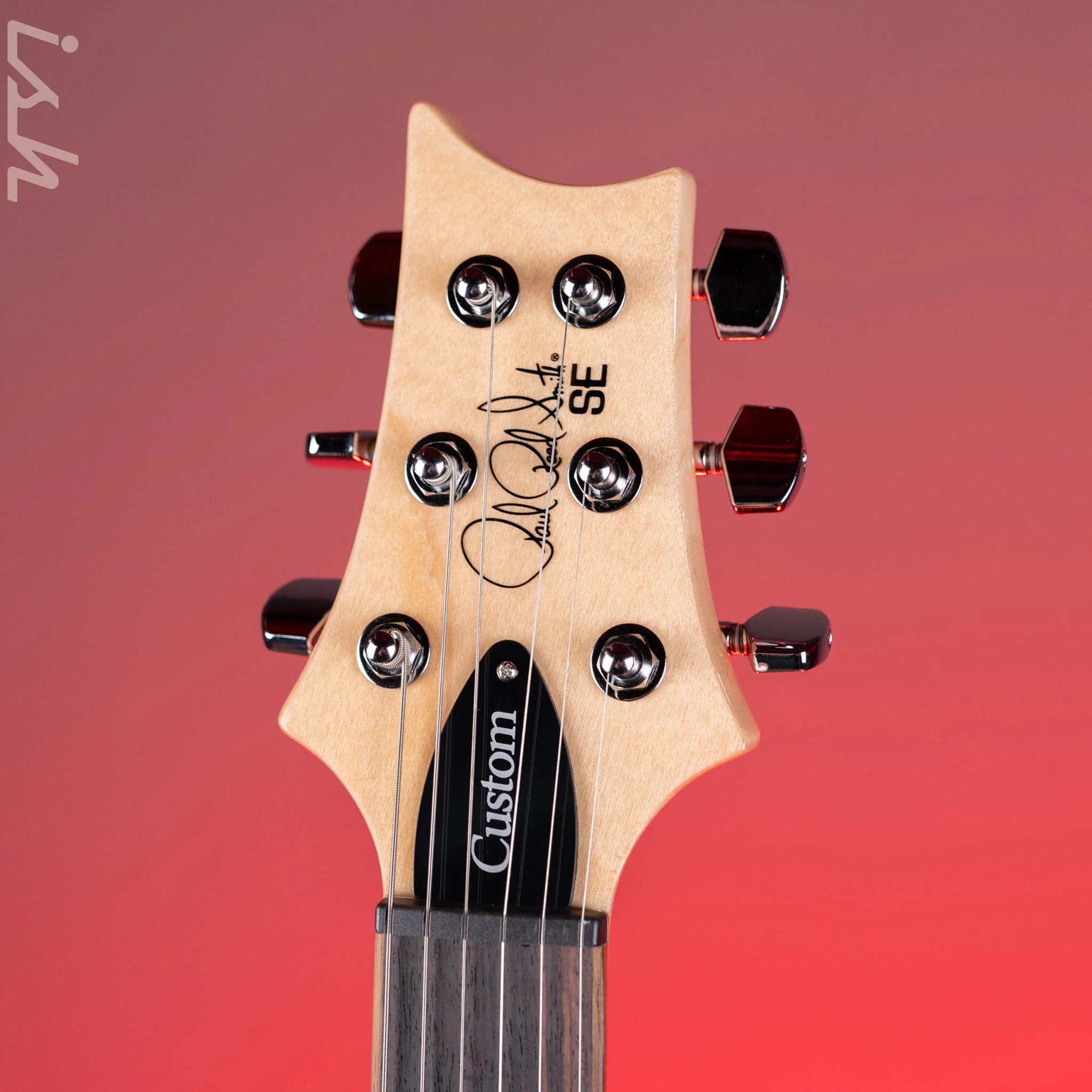 PRS SE Custom 24 Electric Guitar Blue Fade Demo - Image 5