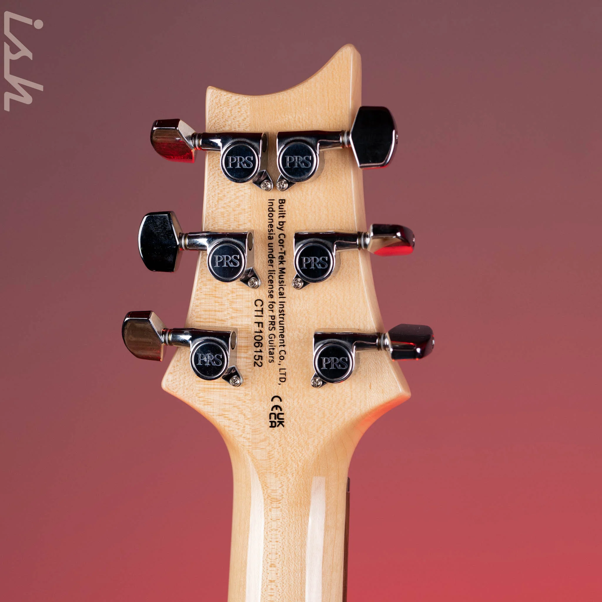 PRS SE Custom 24 Electric Guitar Blue Fade Demo - Image 10