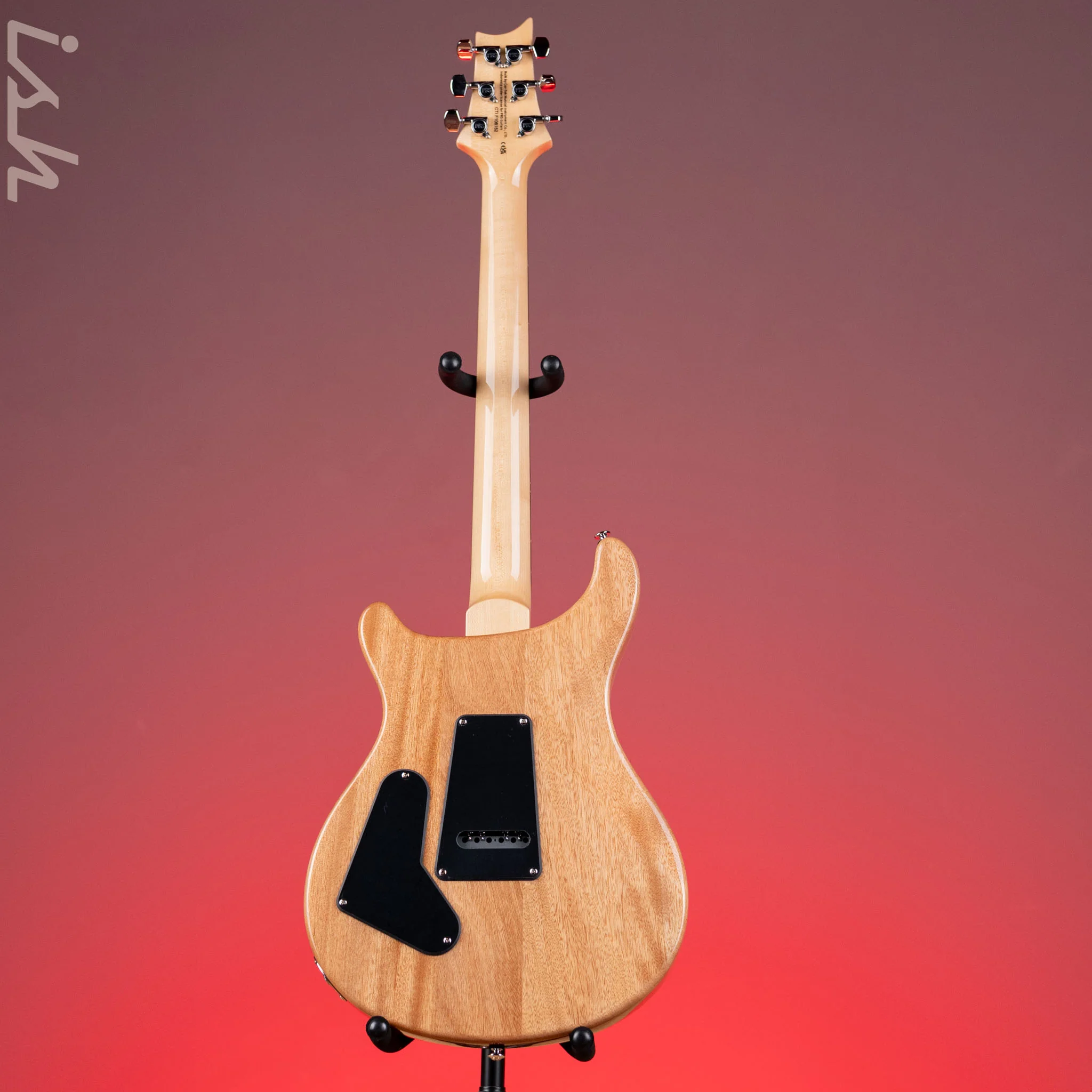 PRS SE Custom 24 Electric Guitar Blue Fade Demo - Image 6