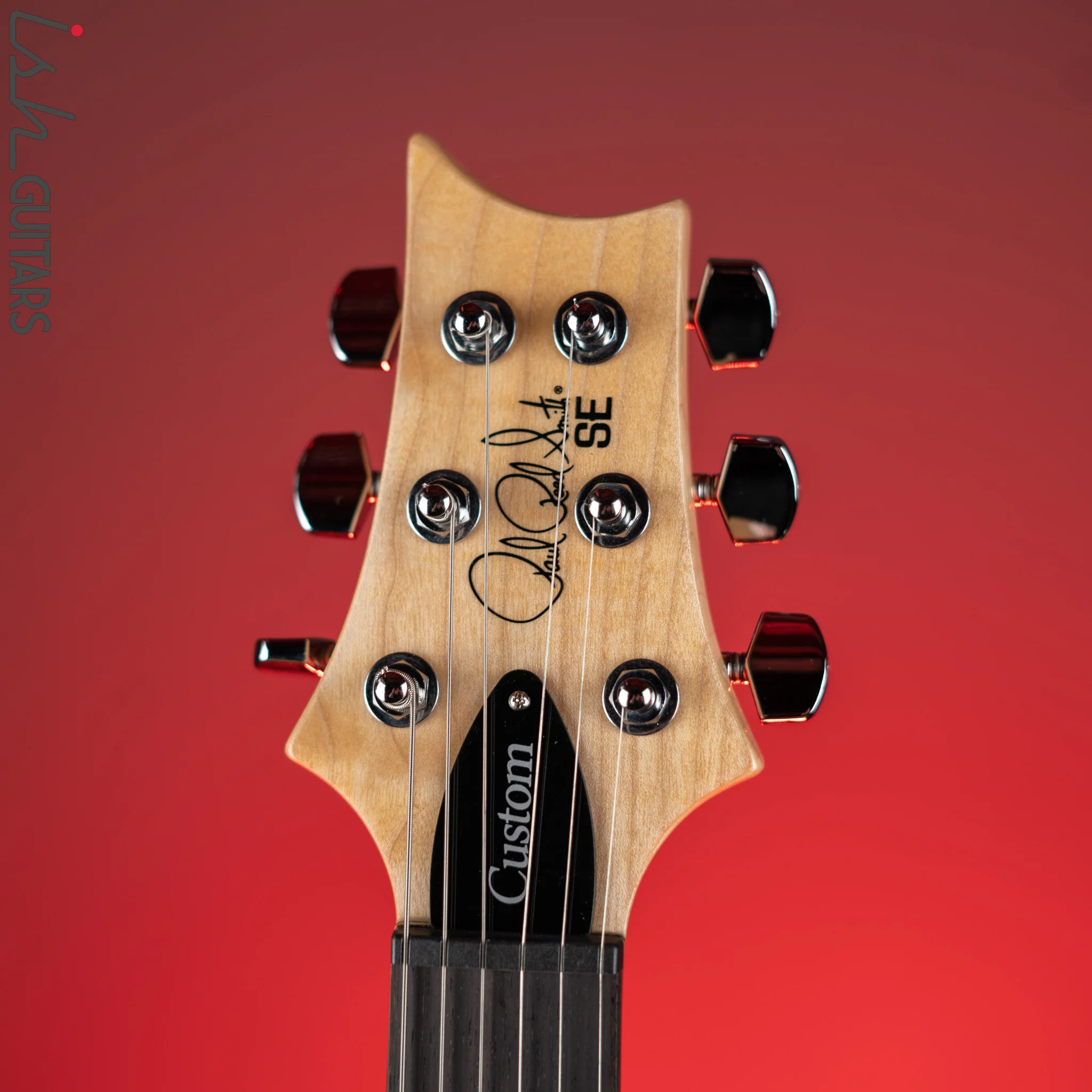 PRS SE Custom 24 Electric Guitar Faded Blue Burst - Image 6