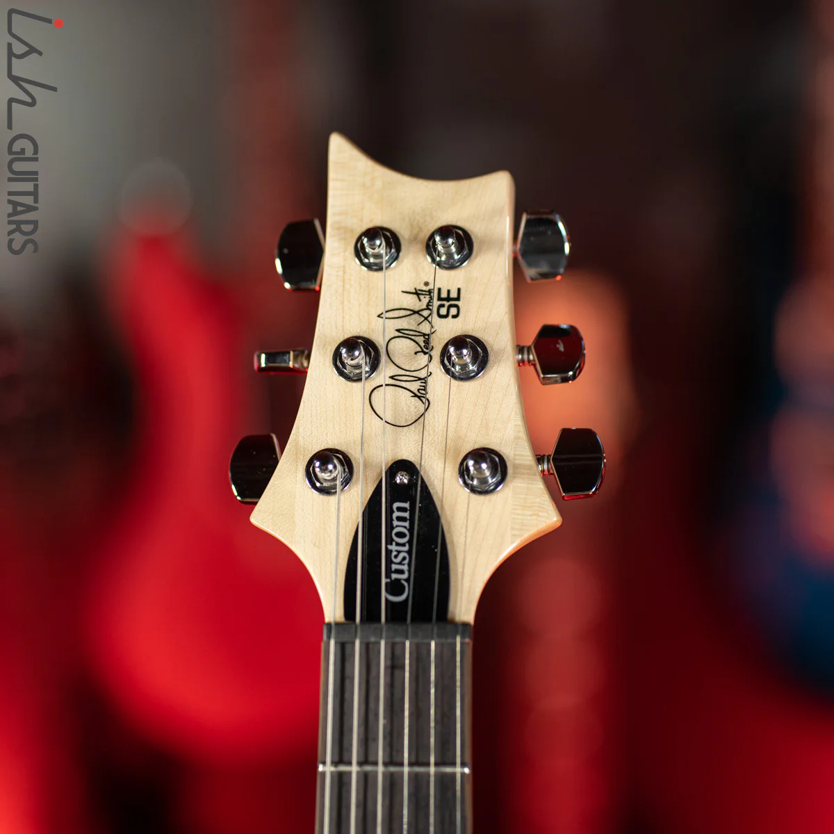 PRS SE Custom 24 Faded Blue Burst - Image 6