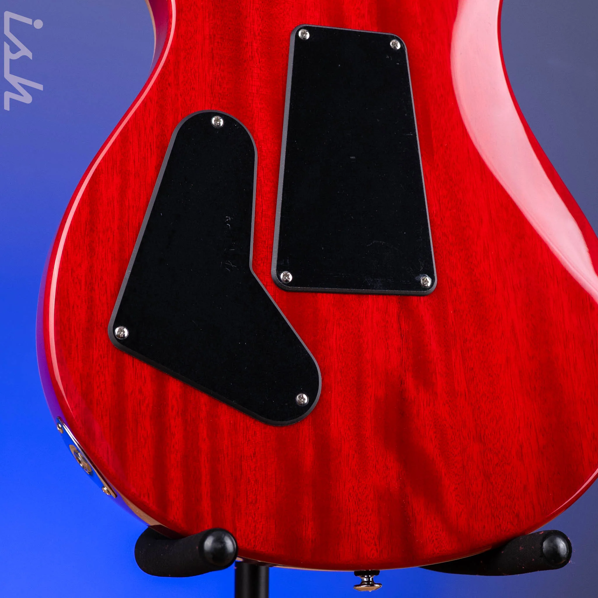 PRS SE Custom 24 Floyd Electric Guitar Charcoal Cherry Burst - Image 11
