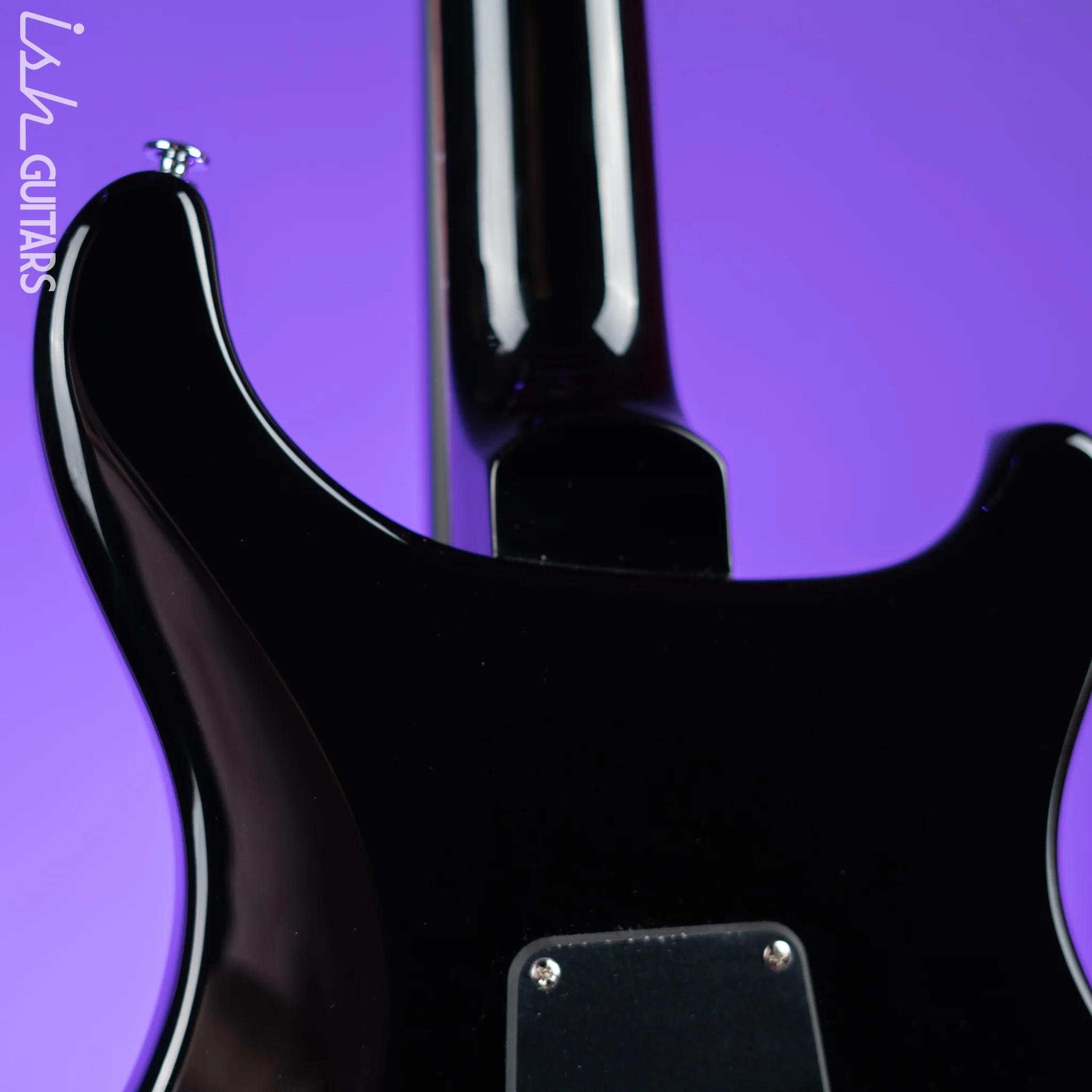 PRS SE Custom 24 Lefty Electric Guitar Black Gold Burst - Image 8