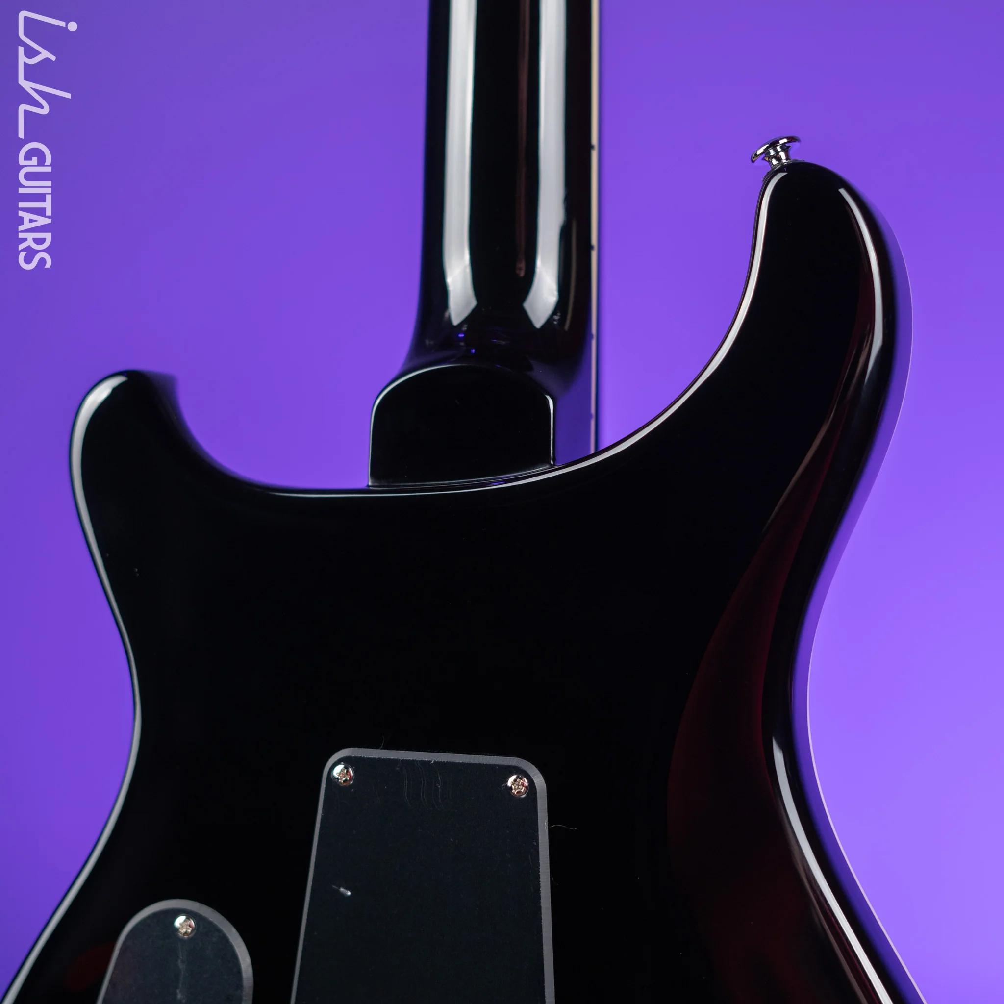 PRS SE Custom 24 Quilt Black Gold Sunburst Electric Guitar - Image 8