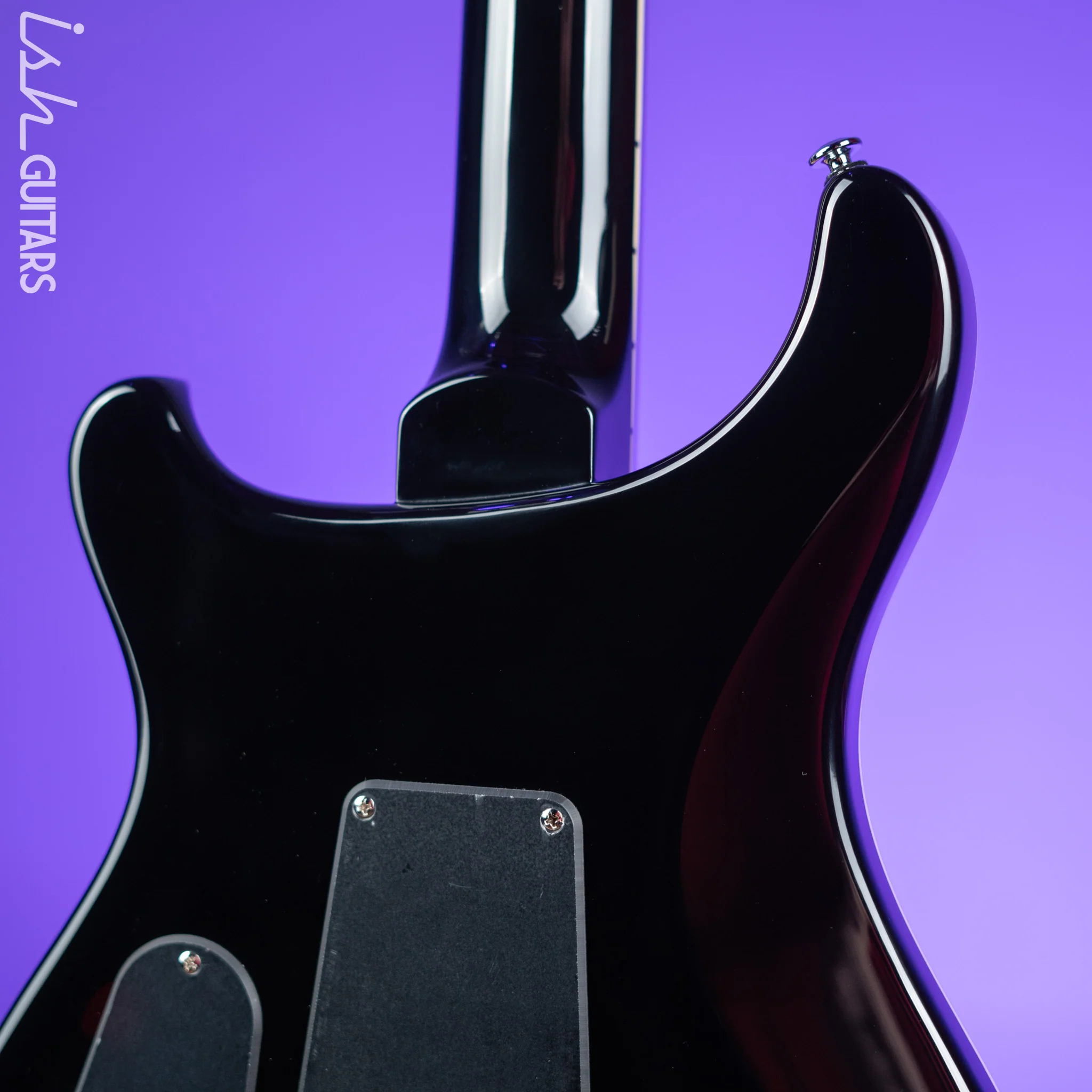 PRS SE Custom 24 Quilt Black Gold Sunburst Electric Guitar - Image 8