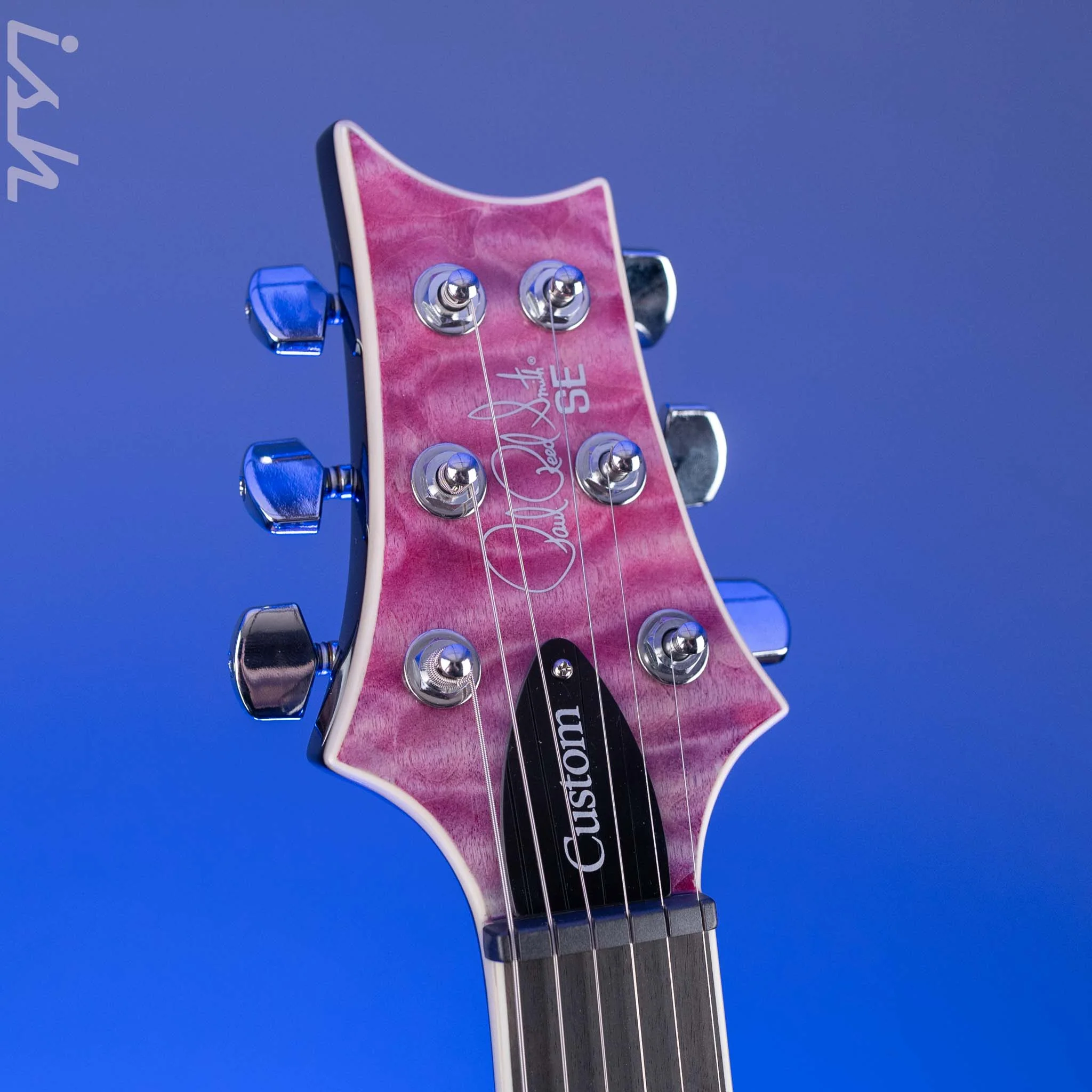 PRS SE Custom 24 Quilt Electric Guitar Violet - Image 5