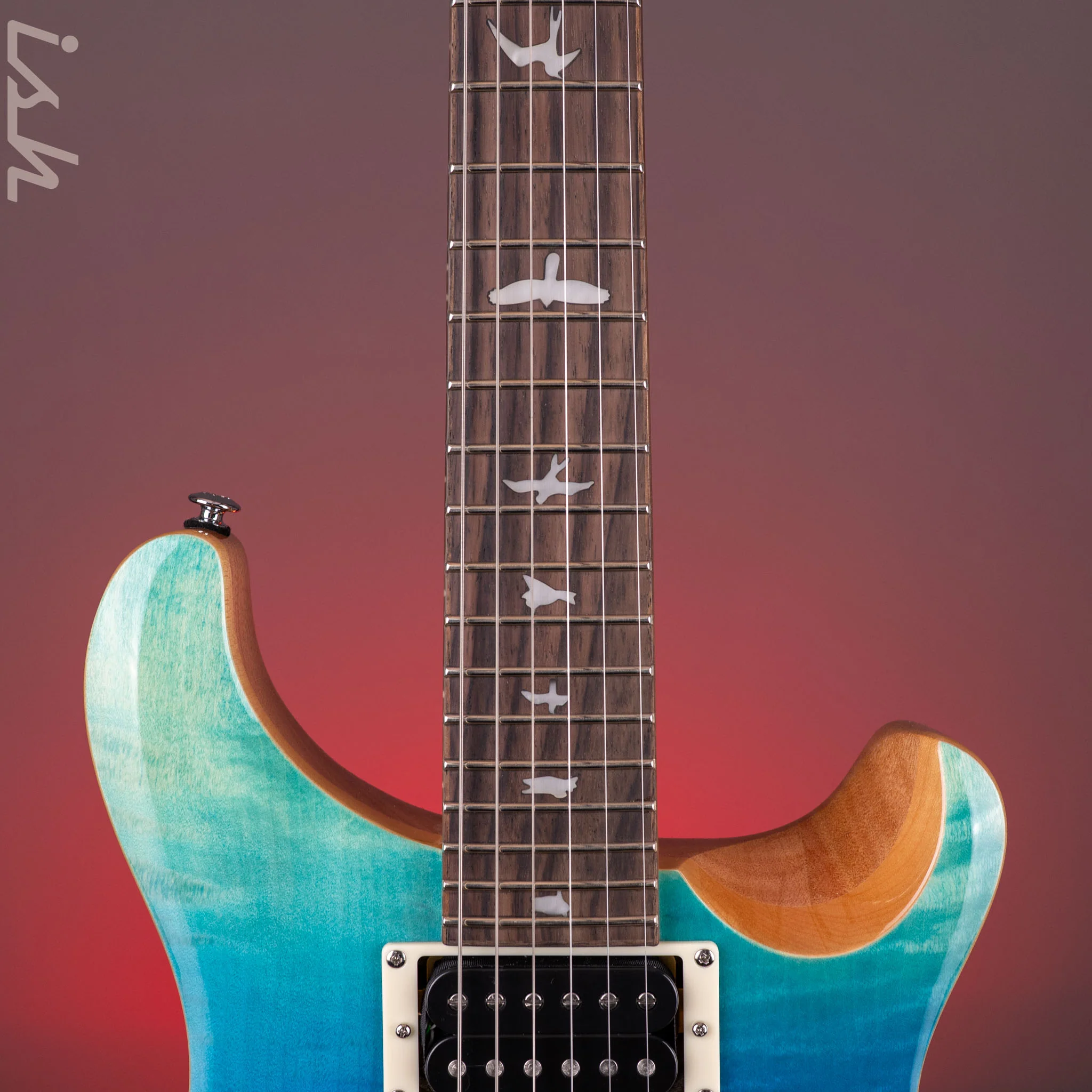 PRS SE Custom 24 Sapphire Fade - Image 6