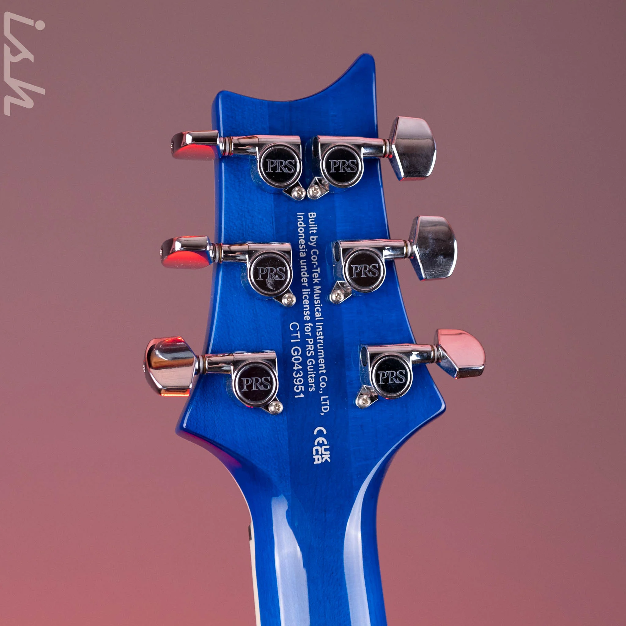 PRS SE Custom 24 Semi-Hollow Piezo Lake Blue *2025 Release!* - Image 10