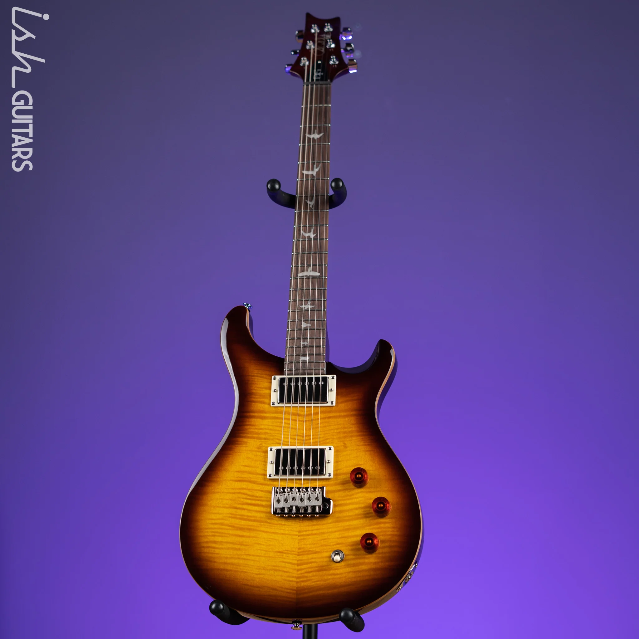 PRS SE DGT David Grissom Electric Guitar McCarty Tobacco Sunburst - Image 2