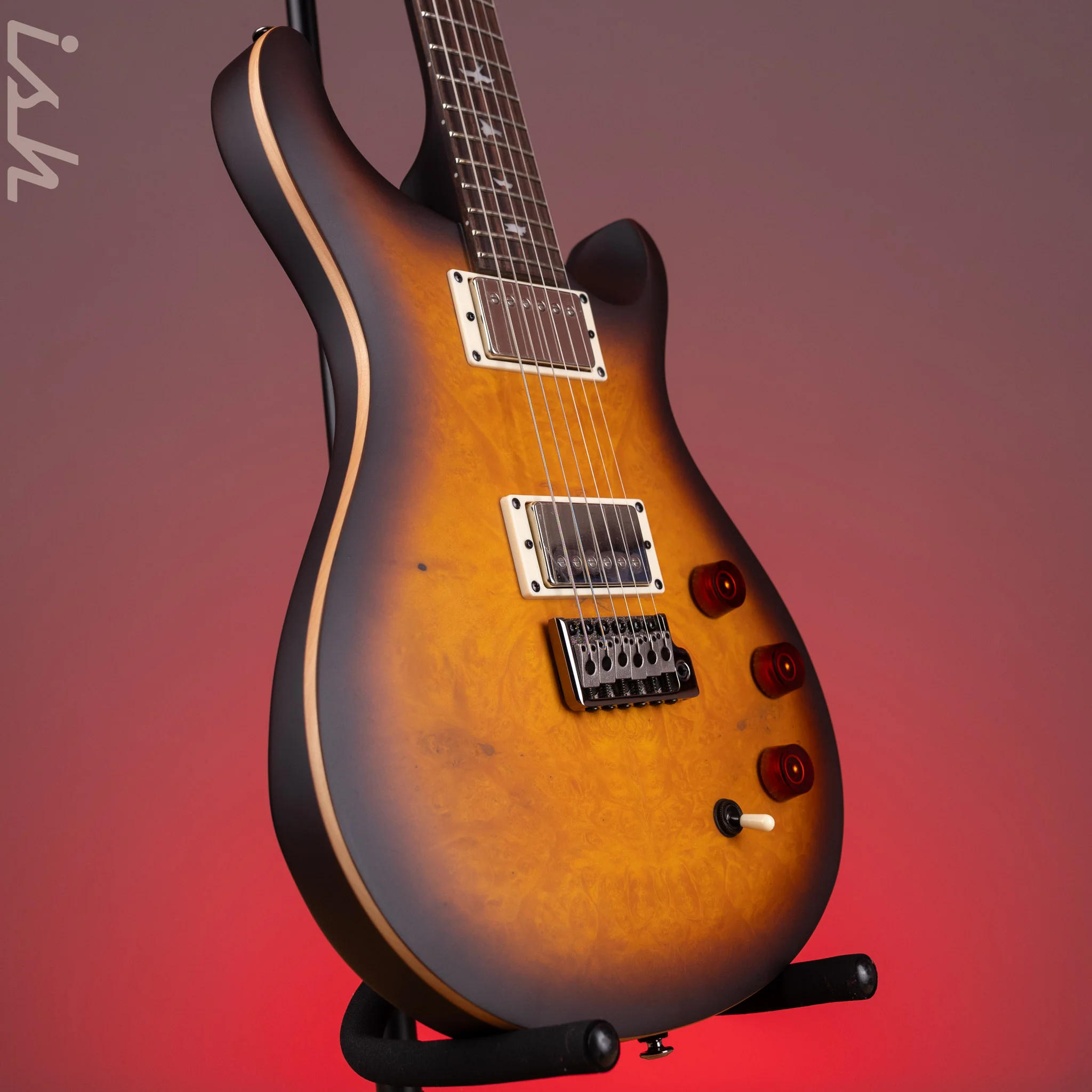 PRS SE DGT Laurel Burl Limited Edition McCarty Tobacco Sunburst - Image 3