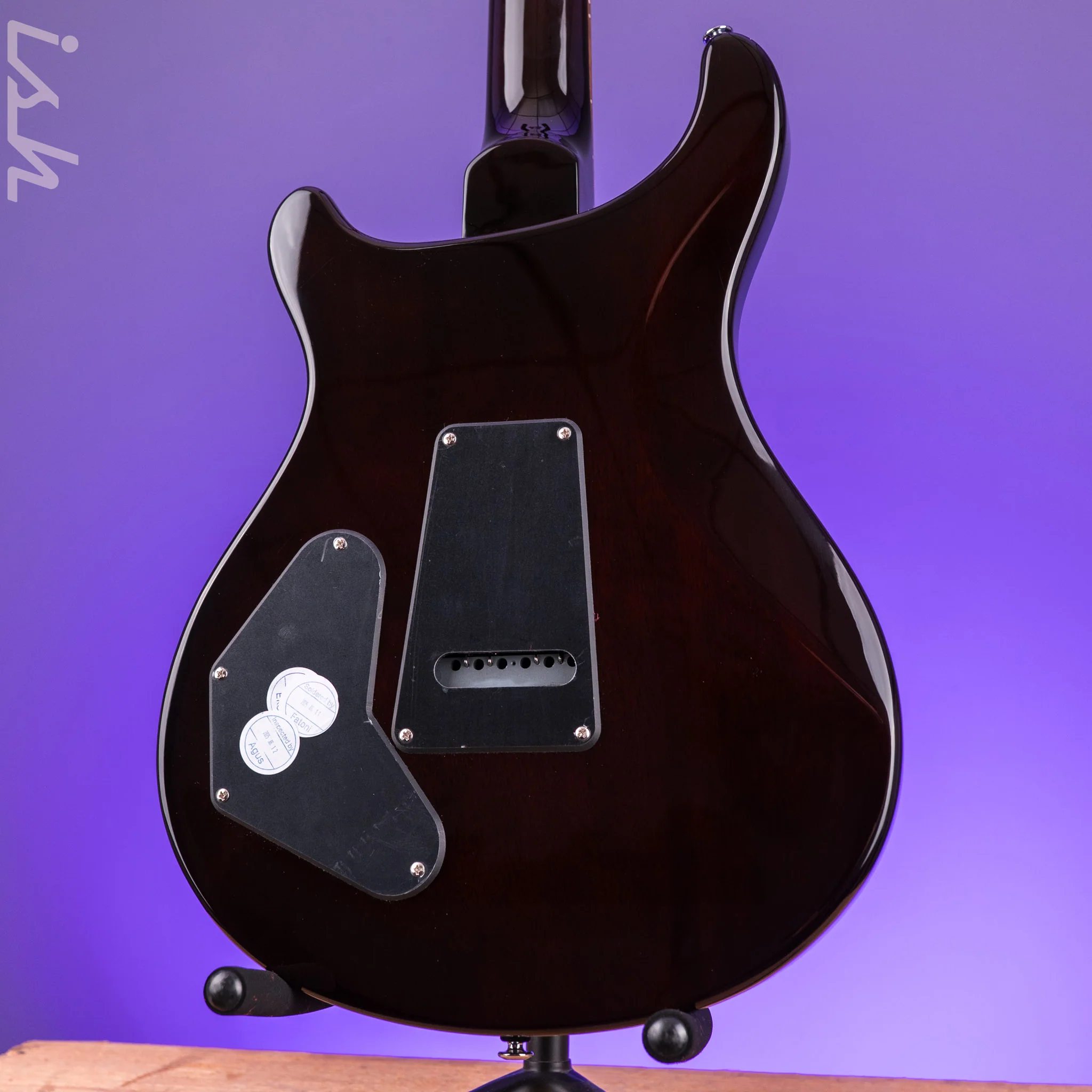 PRS SE DGT Standard Moon Inlay McCarty Tobacco Sunburst - Image 8