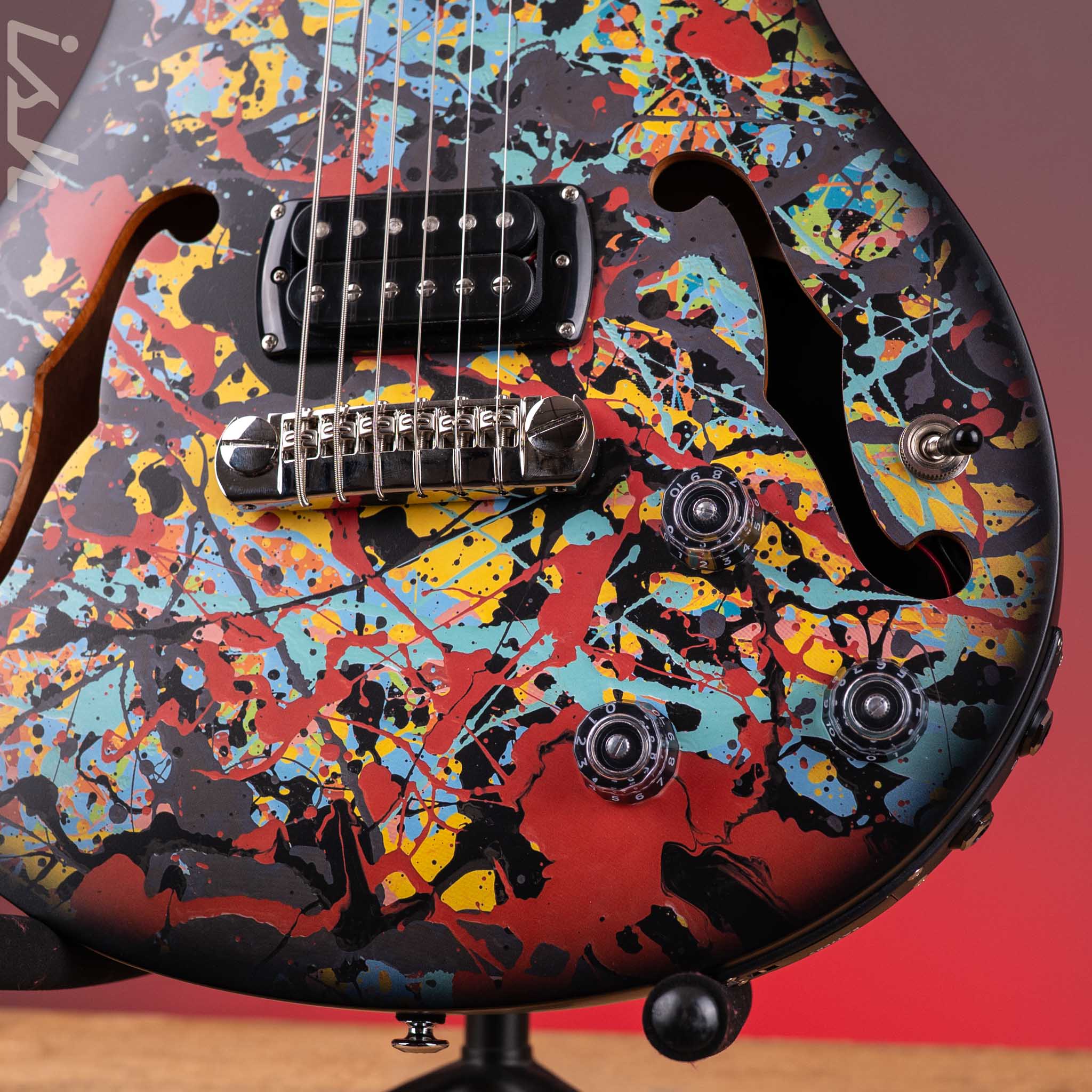 PRS SE Ed Sheeran Cosmic Splash Hollowbody I Baritone - Image 5
