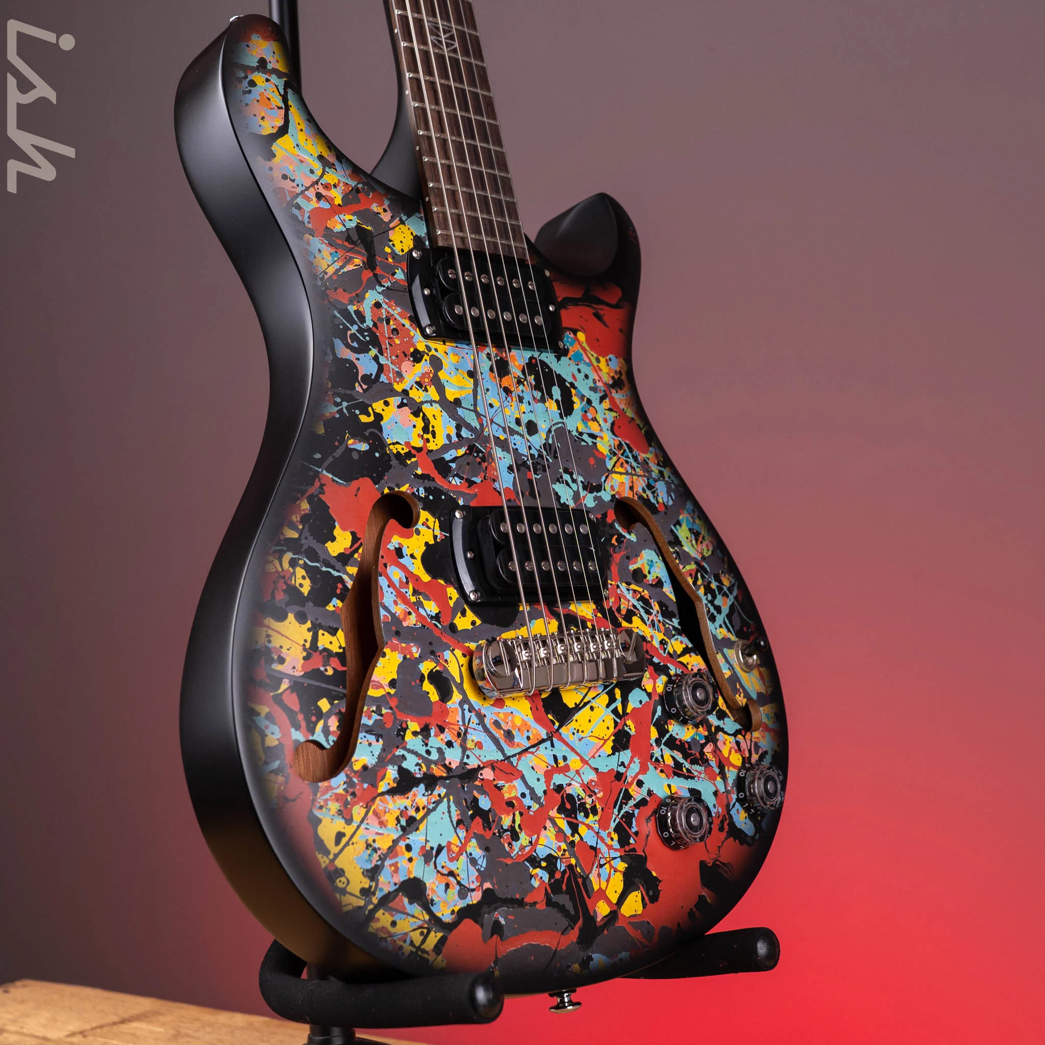 PRS SE Ed Sheeran Cosmic Splash Hollowbody I Baritone - Image 3