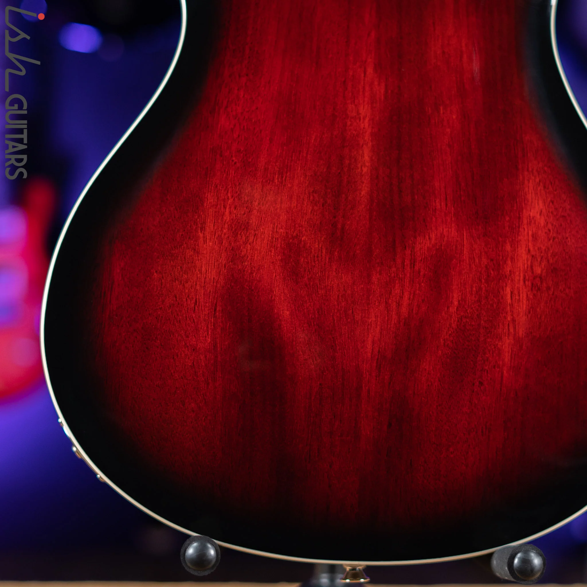 2021 PRS SE Hollowbody Standard Electric Guitar Fire Red Burst - Image 9