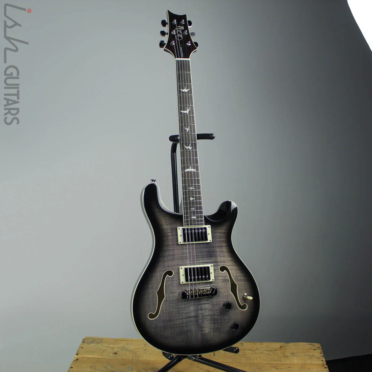 PRS SE Hollowbody II Charcoal Burst - Image 2