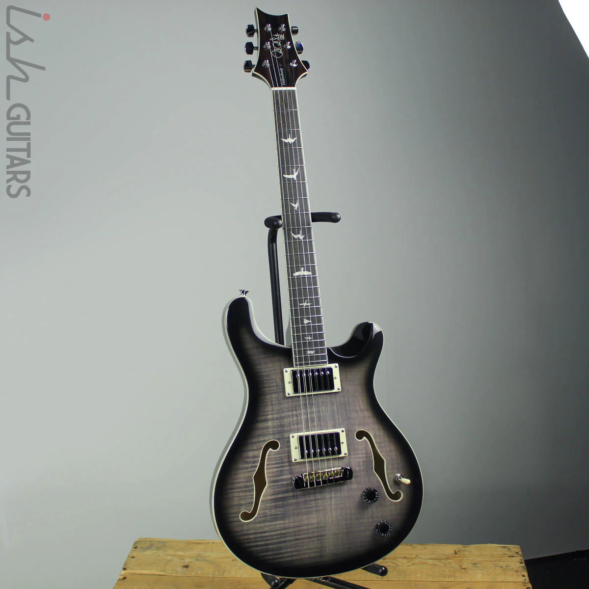 PRS SE Hollowbody II Charcoal Burst - Image 2