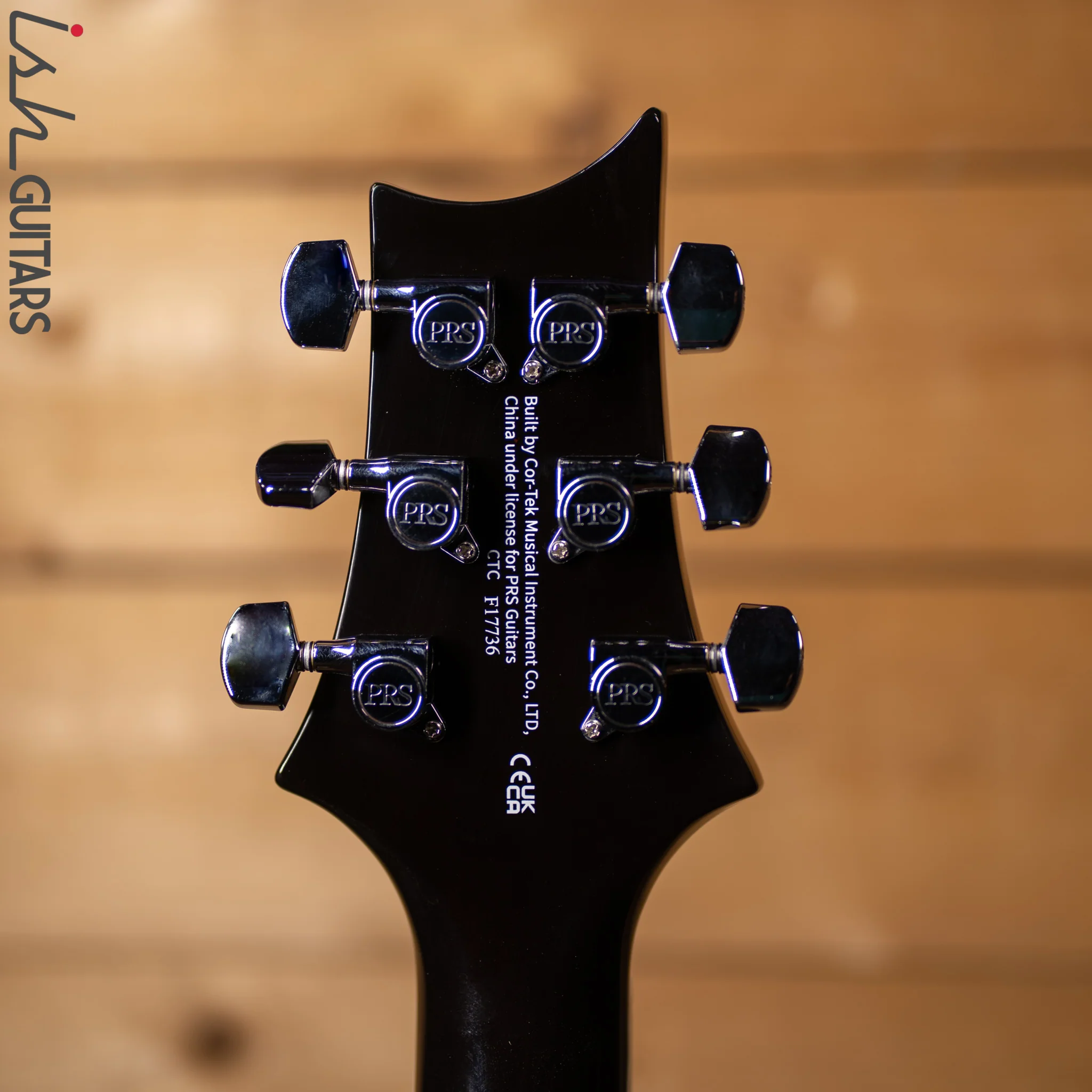 PRS SE Hollowbody II Electric Guitar Black Gold Sunburst - Image 10