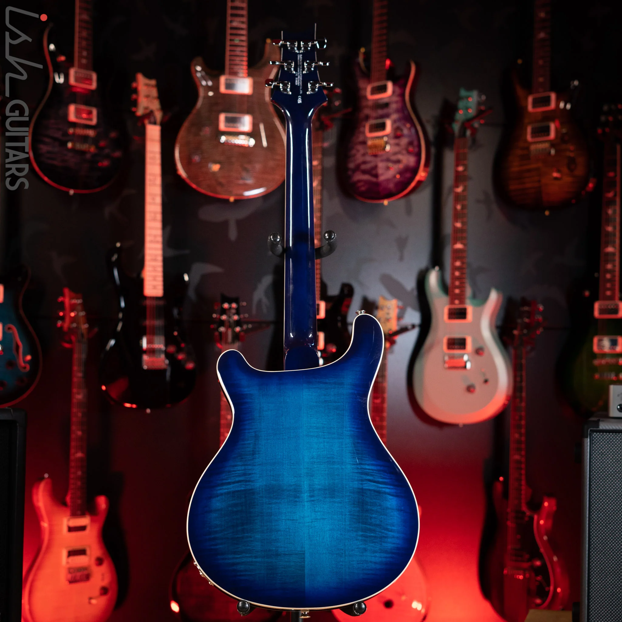 PRS SE Hollowbody II Faded Blue Burst - Image 6