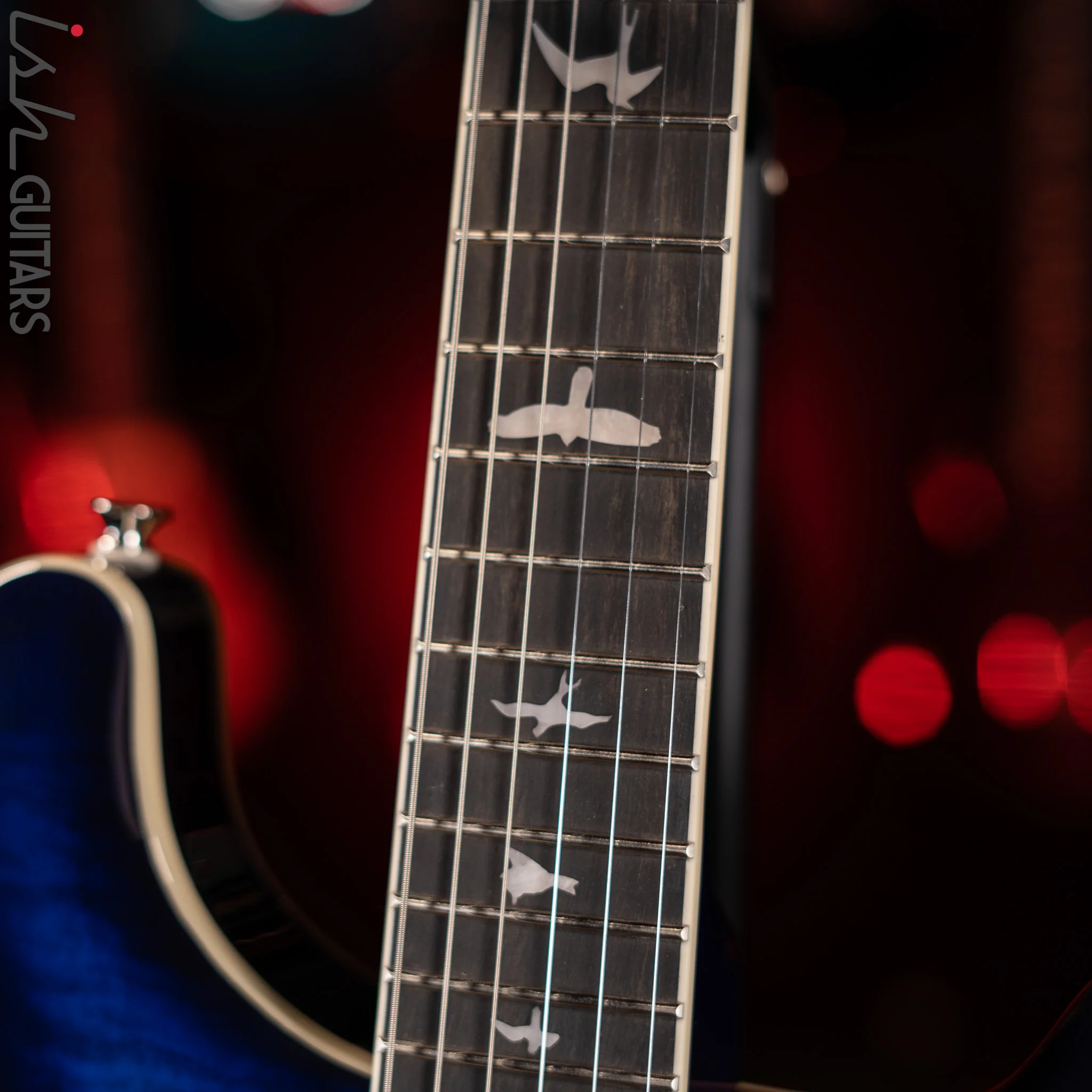 PRS SE Hollowbody II Faded Blue Burst - Image 6