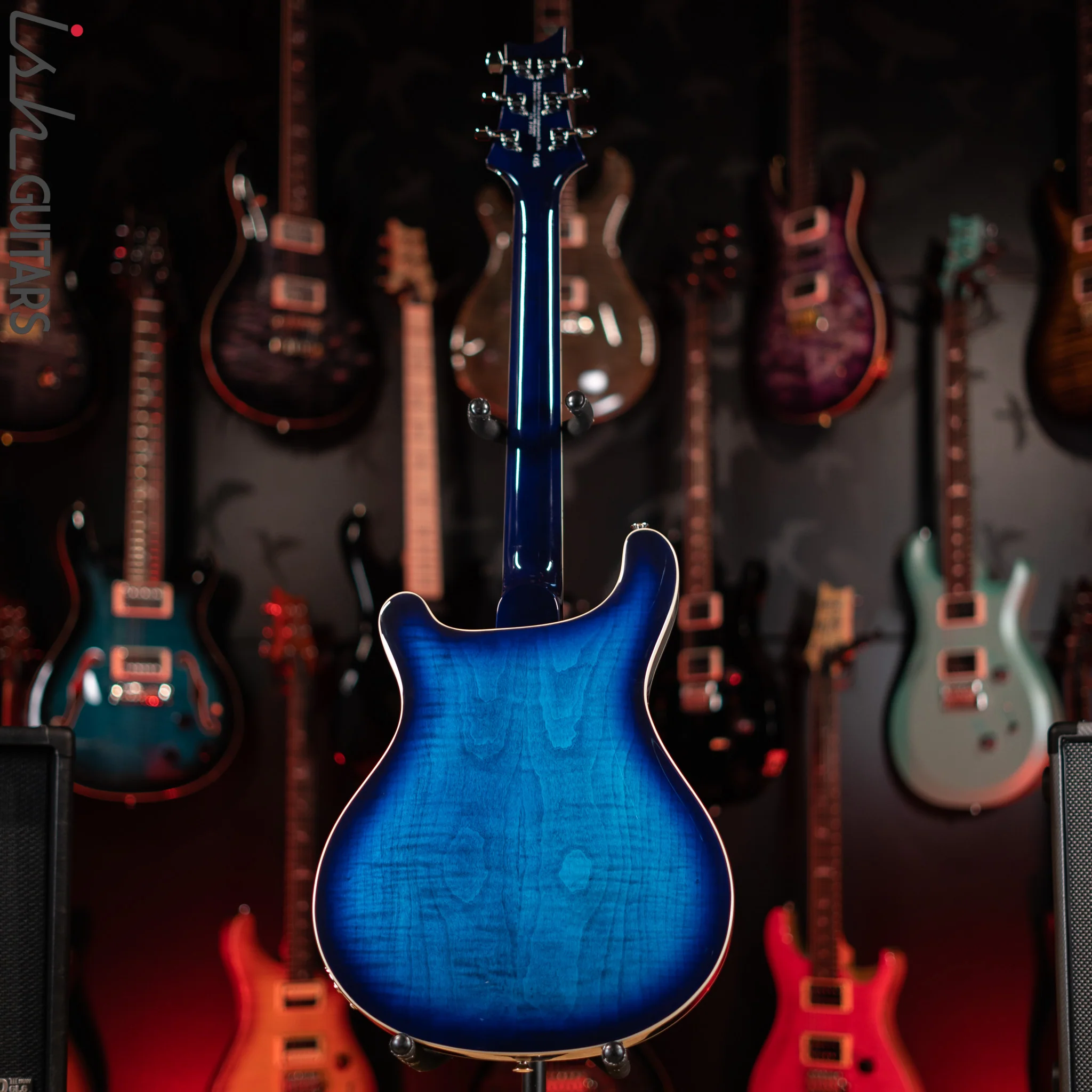 PRS SE Hollowbody II Faded Blue Burst - Image 8