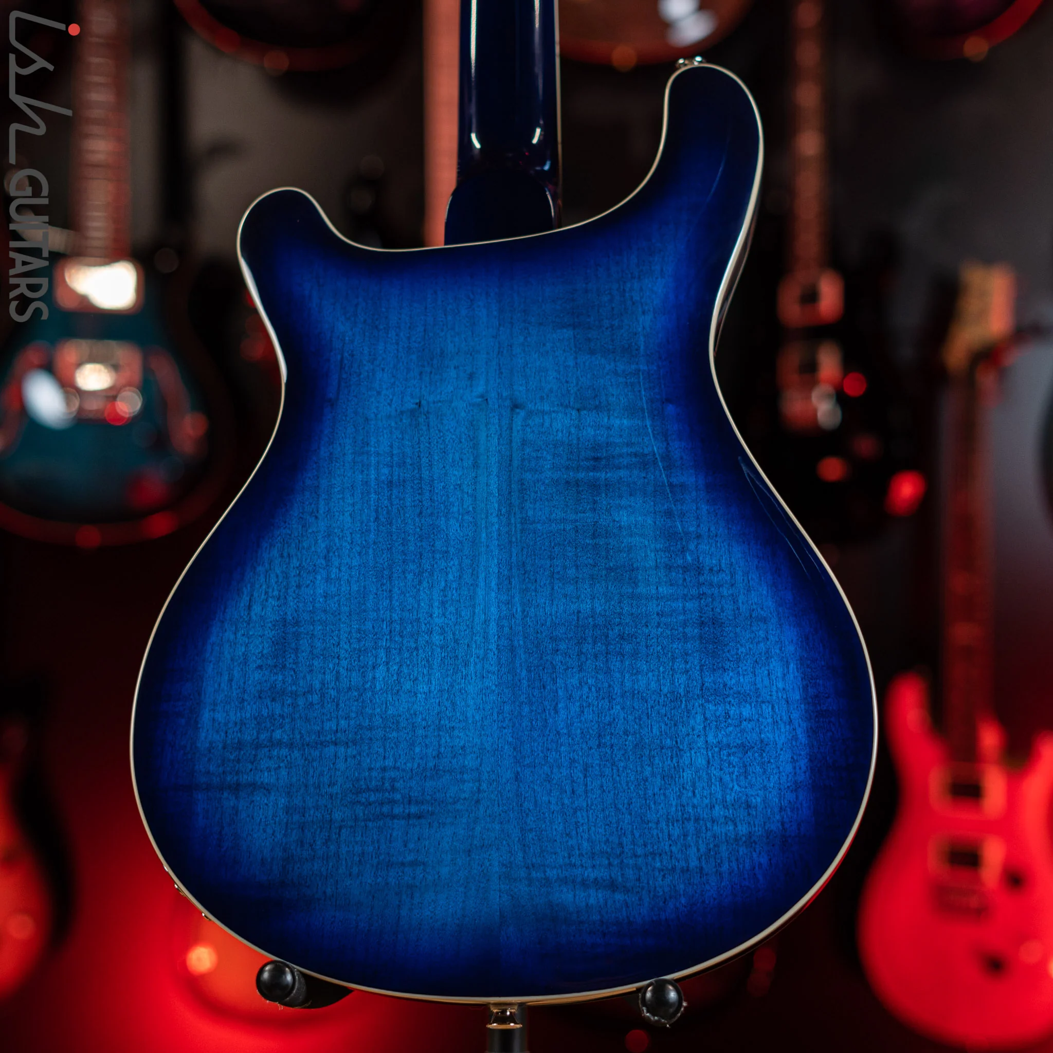 PRS SE Hollowbody II Faded Blue Burst - Image 7