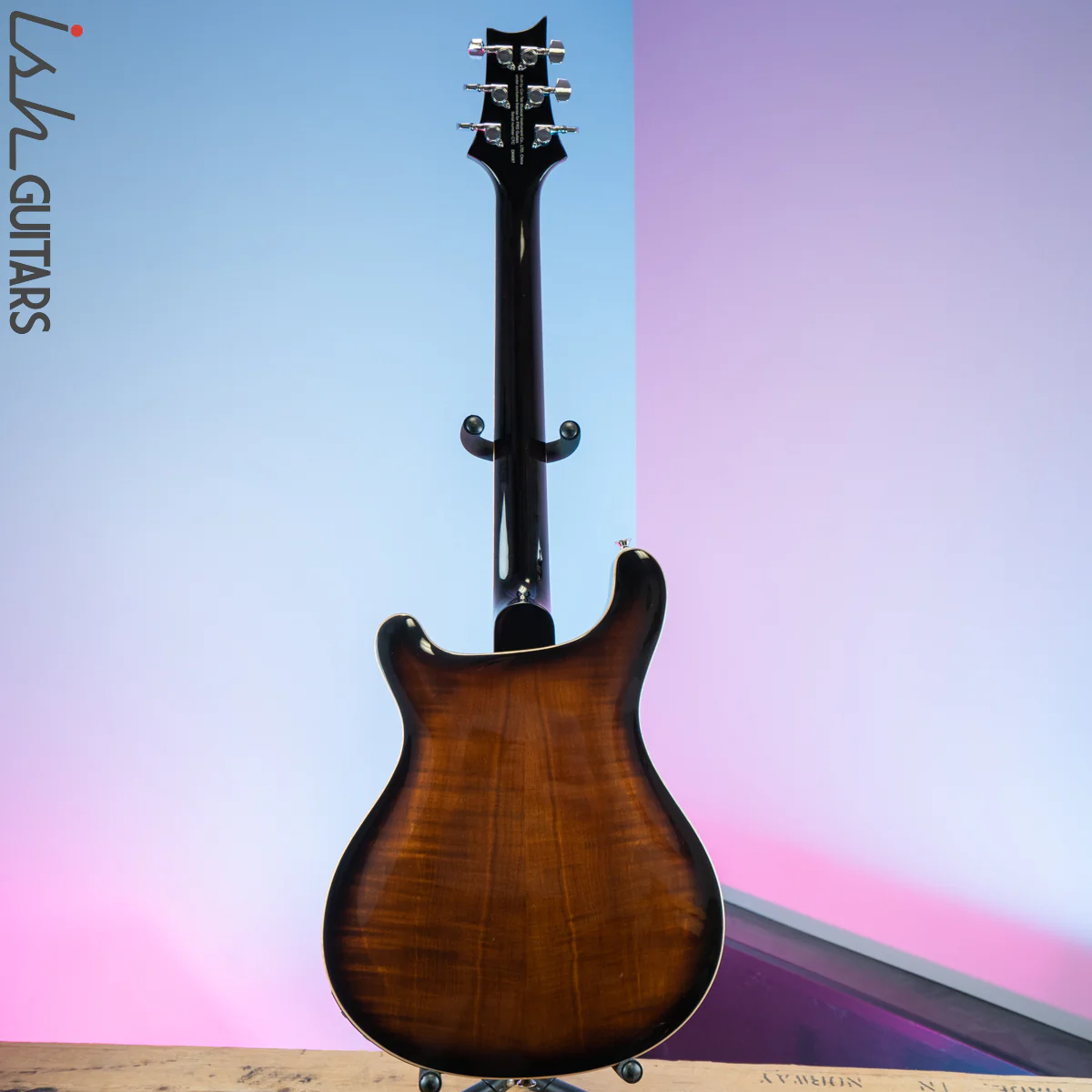 PRS SE Hollowbody II Piezo Black Gold Burst - Image 8