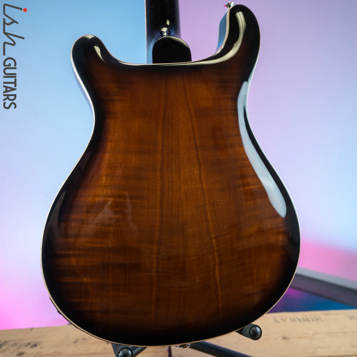 PRS SE Hollowbody II Piezo Black Gold Burst - Image 9