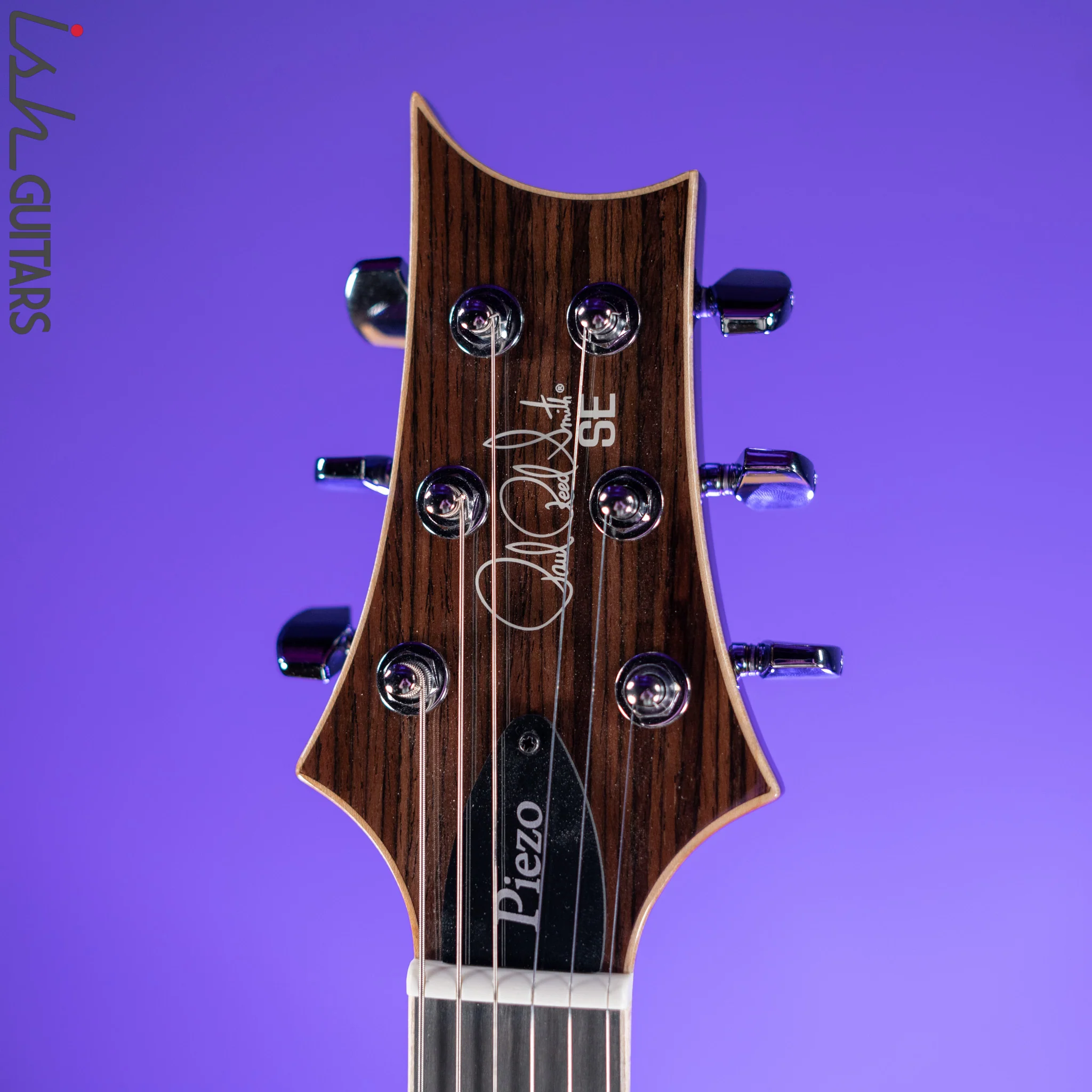 PRS SE Hollowbody II Piezo Electric Guitar Black Gold Burst - Image 6