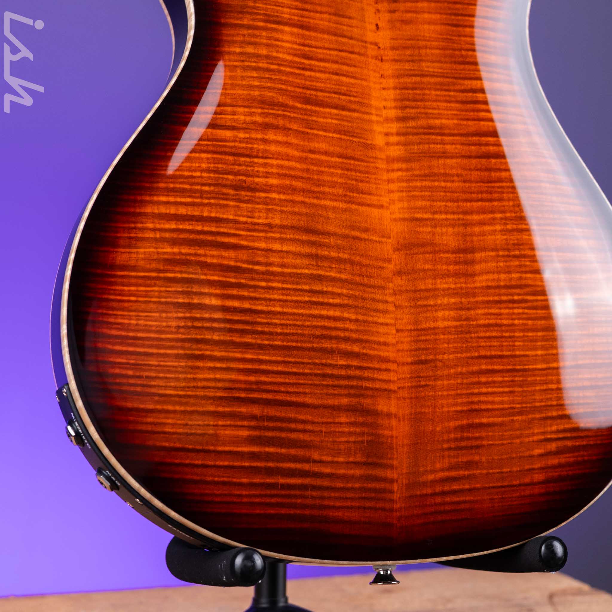 PRS SE Hollowbody II Piezo Orange Tiger Smokeburst *2025 Release!* - Image 9