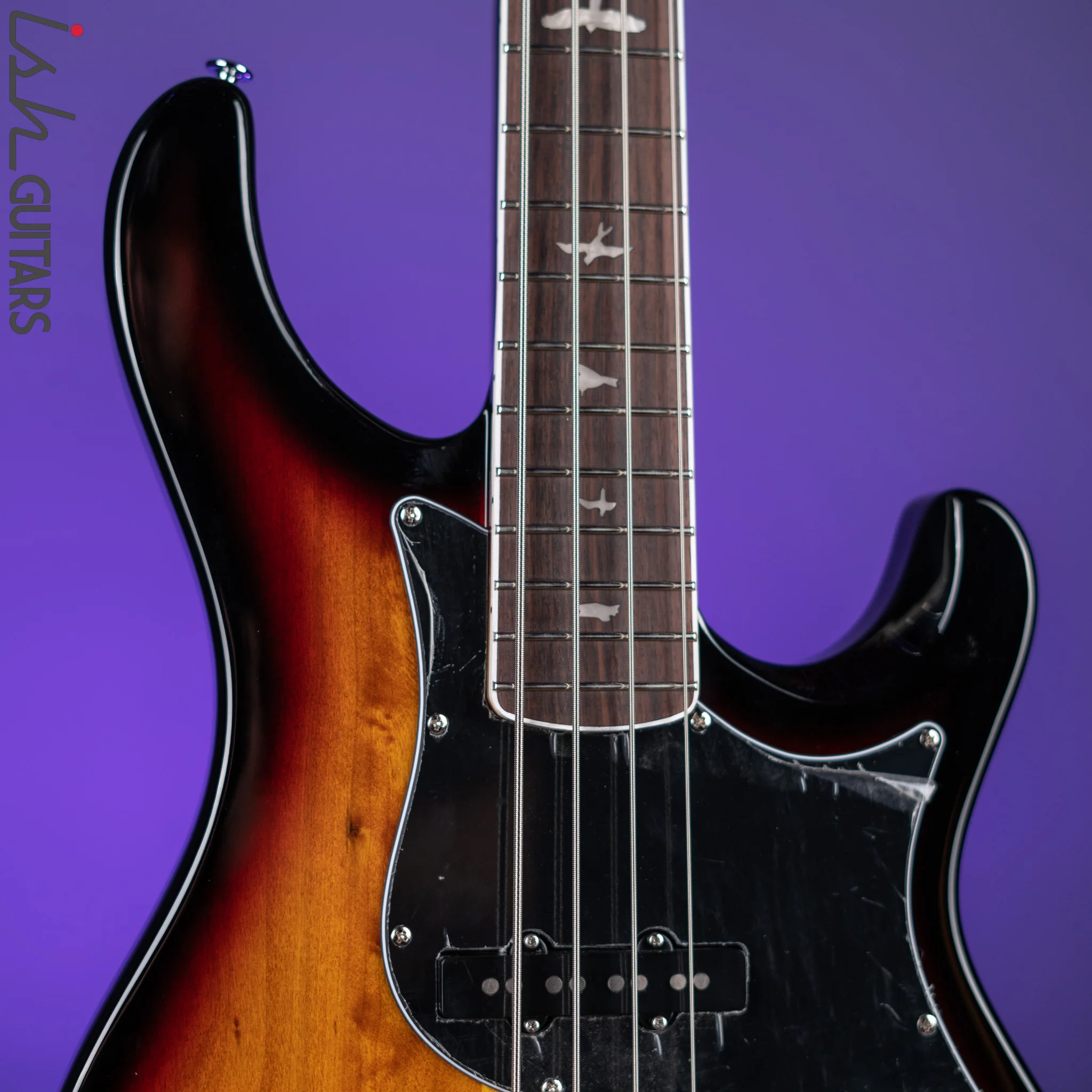 PRS SE Kestrel Bass Tri Color Sunburst Gloss Demo - Image 3