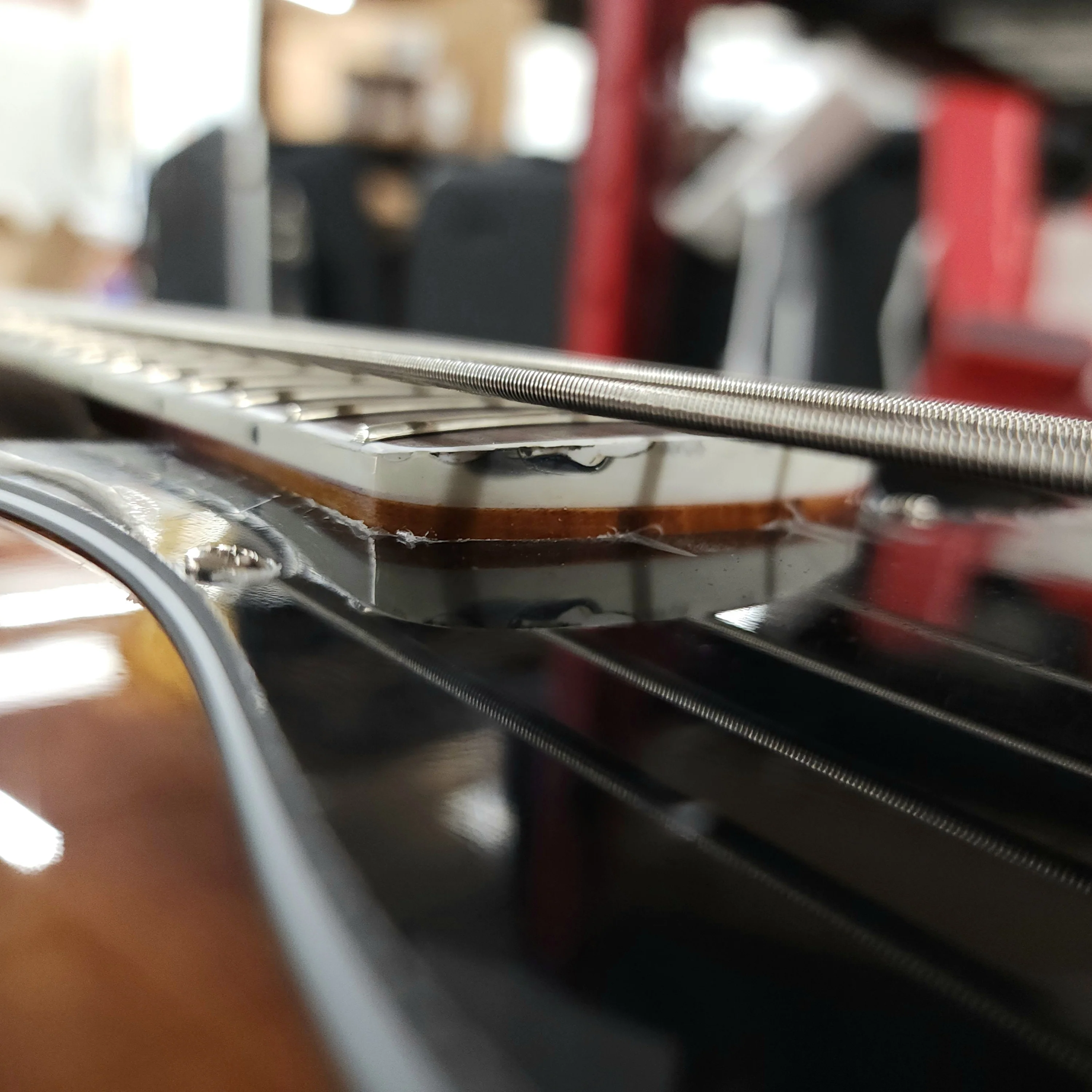 PRS SE Kestrel Bass Tri Color Sunburst Gloss Demo - Image 5