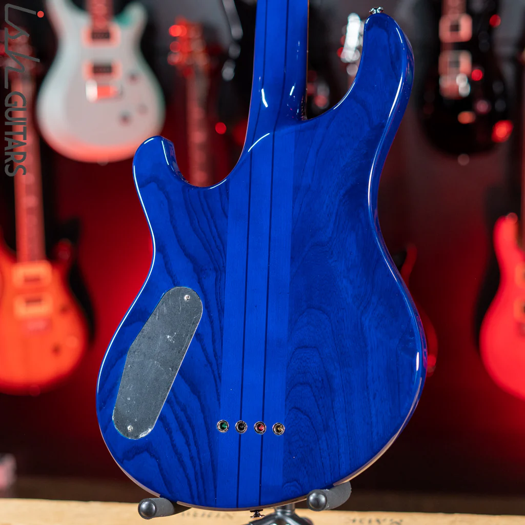 2021 PRS SE Kingfisher Bass Faded Blue Wrap Around Burst - Image 8