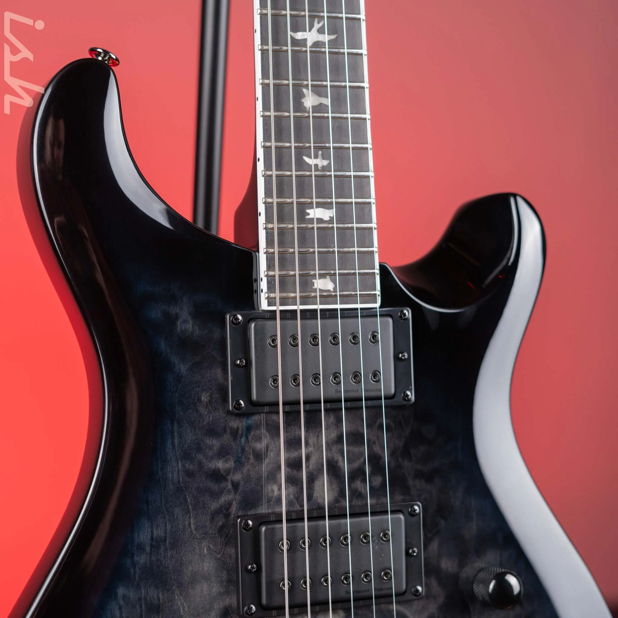 PRS SE Mark Holcomb Electric Guitar Blue Burst - Image 3