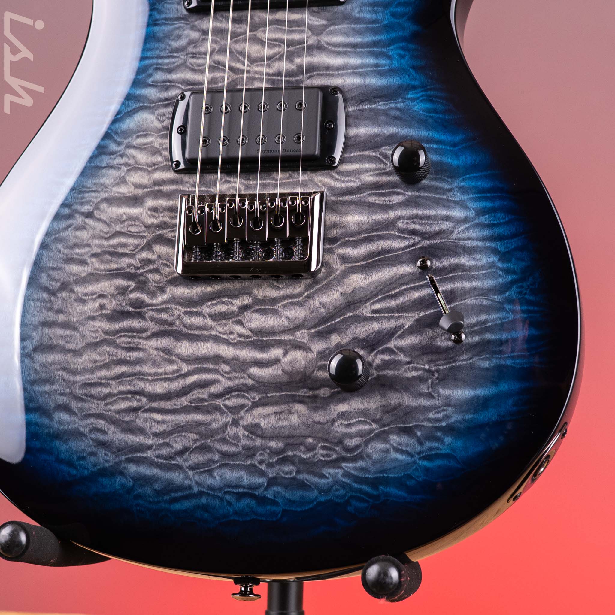 PRS SE Mark Holcomb Holcomb Blue Burst One-Piece Top! - Image 5