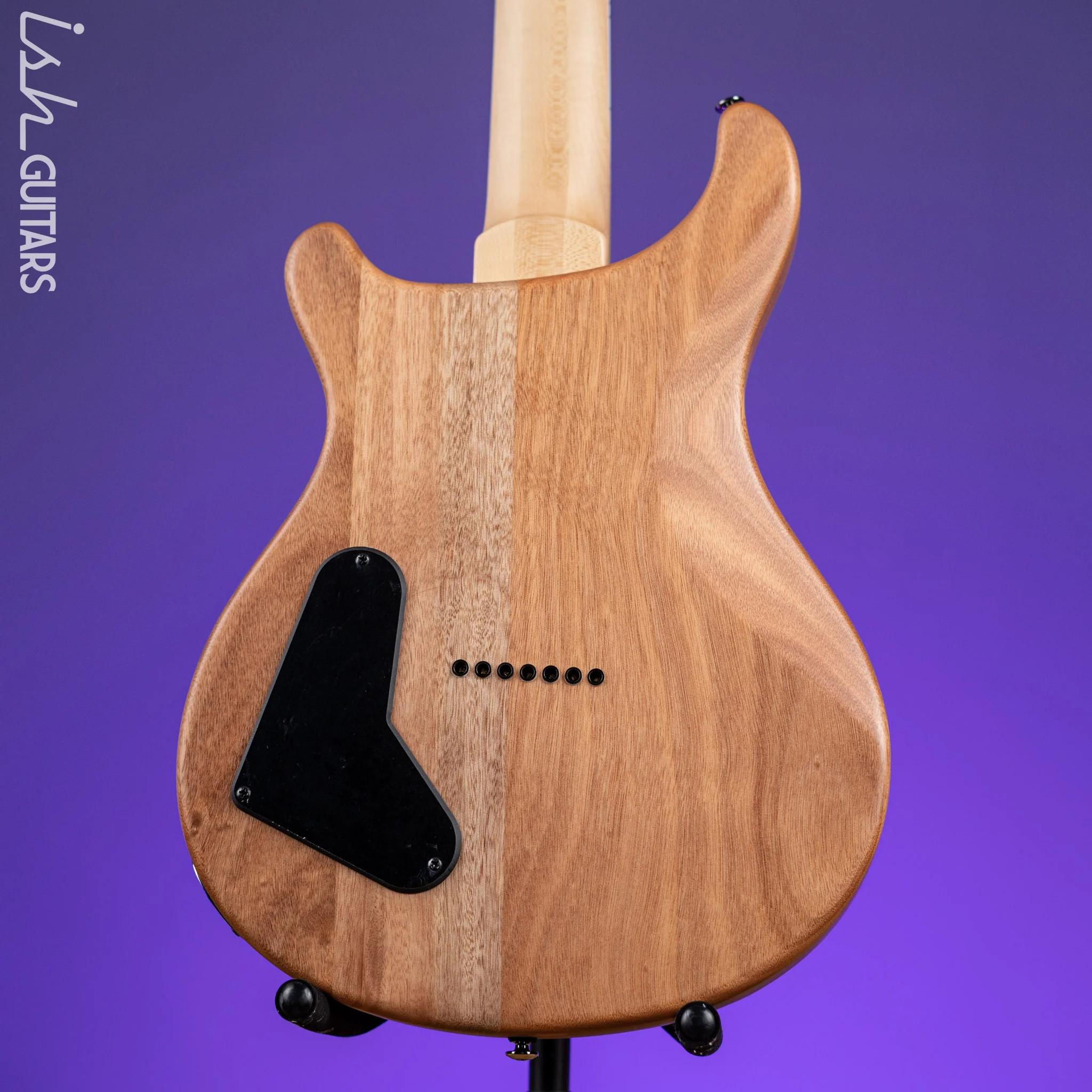 PRS SE Mark Holcomb SVN 7-String Electric Guitar Natural Walnut - Image 7