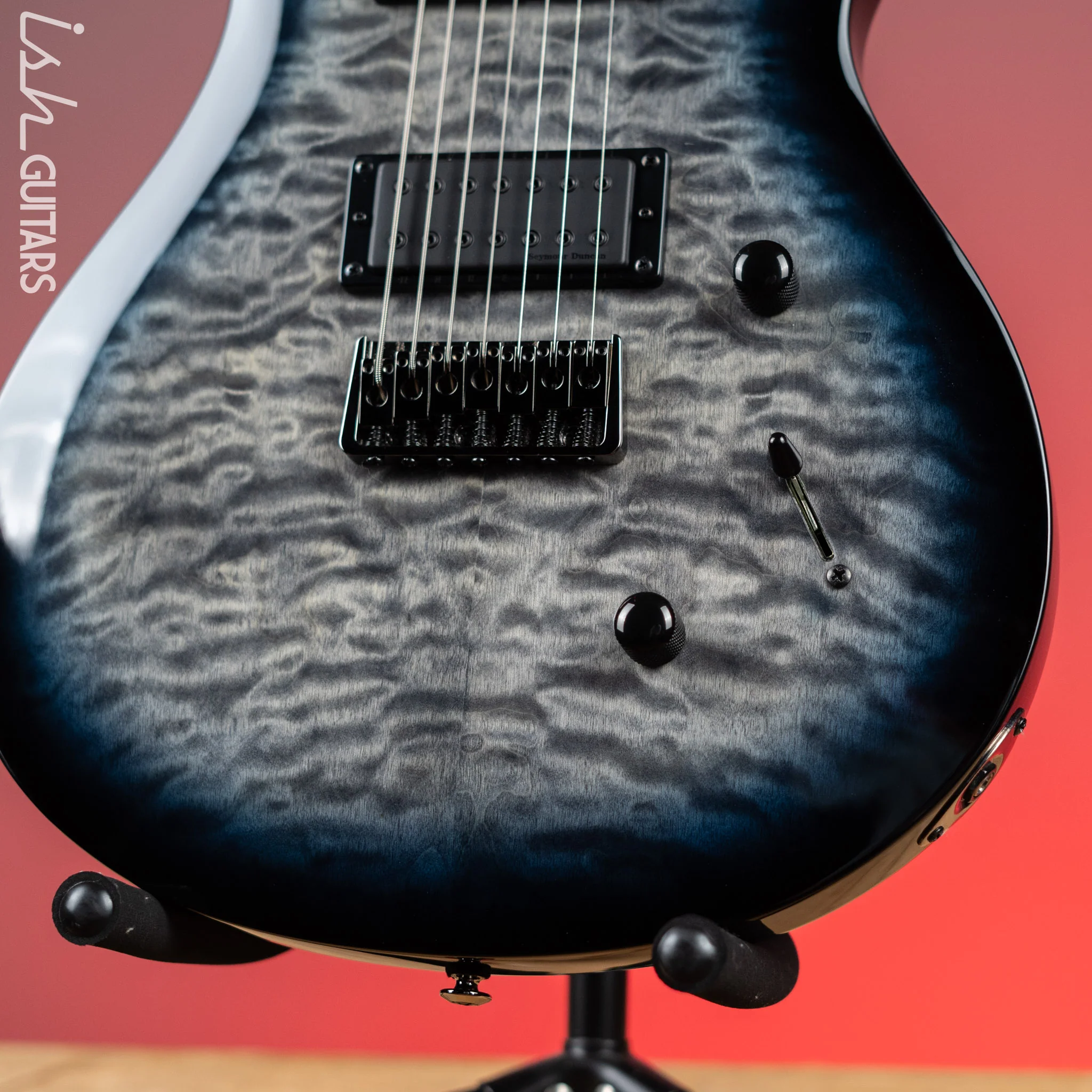 PRS SE Mark Holcomb SVN Holcomb Blue Burst 7 String - Image 4